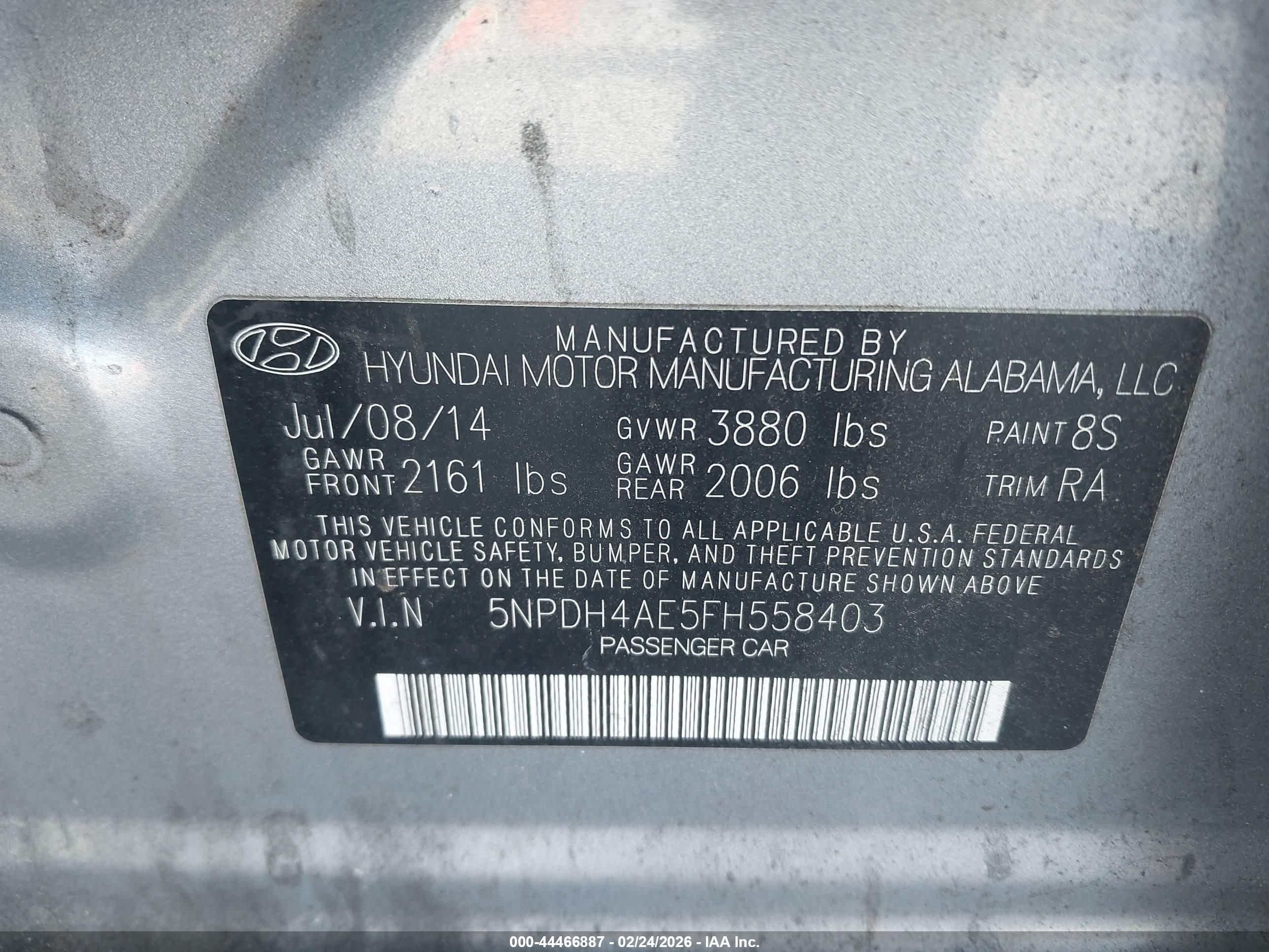 HYUNDAI ELANTRA image 9
