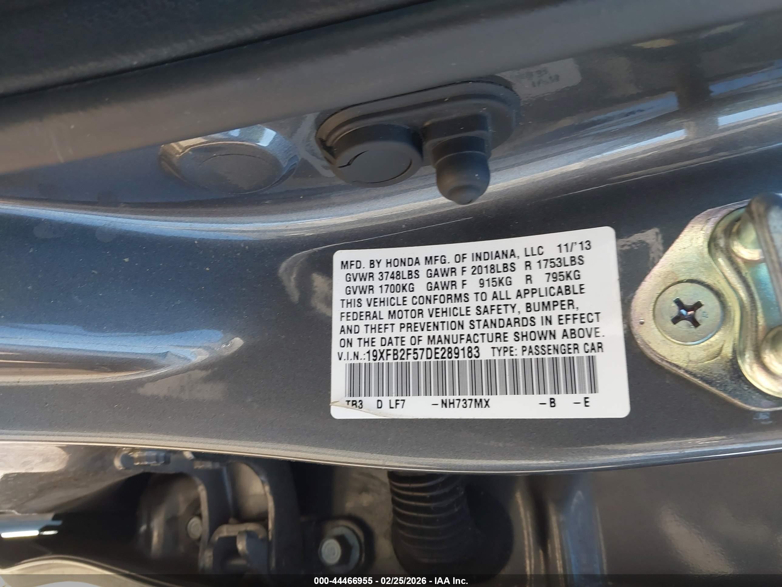 HONDA CIVIC image 9