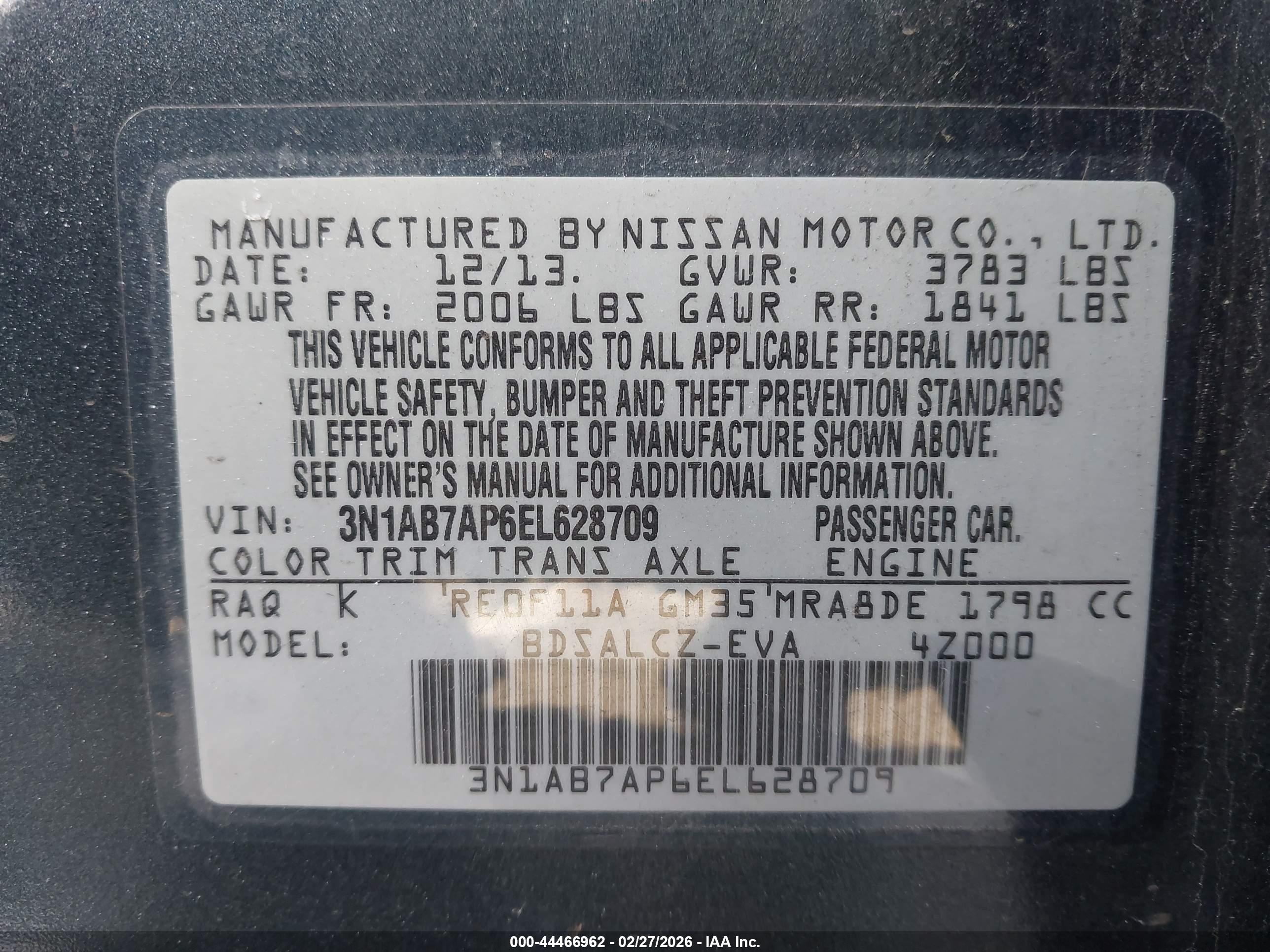 NISSAN SENTRA image 9