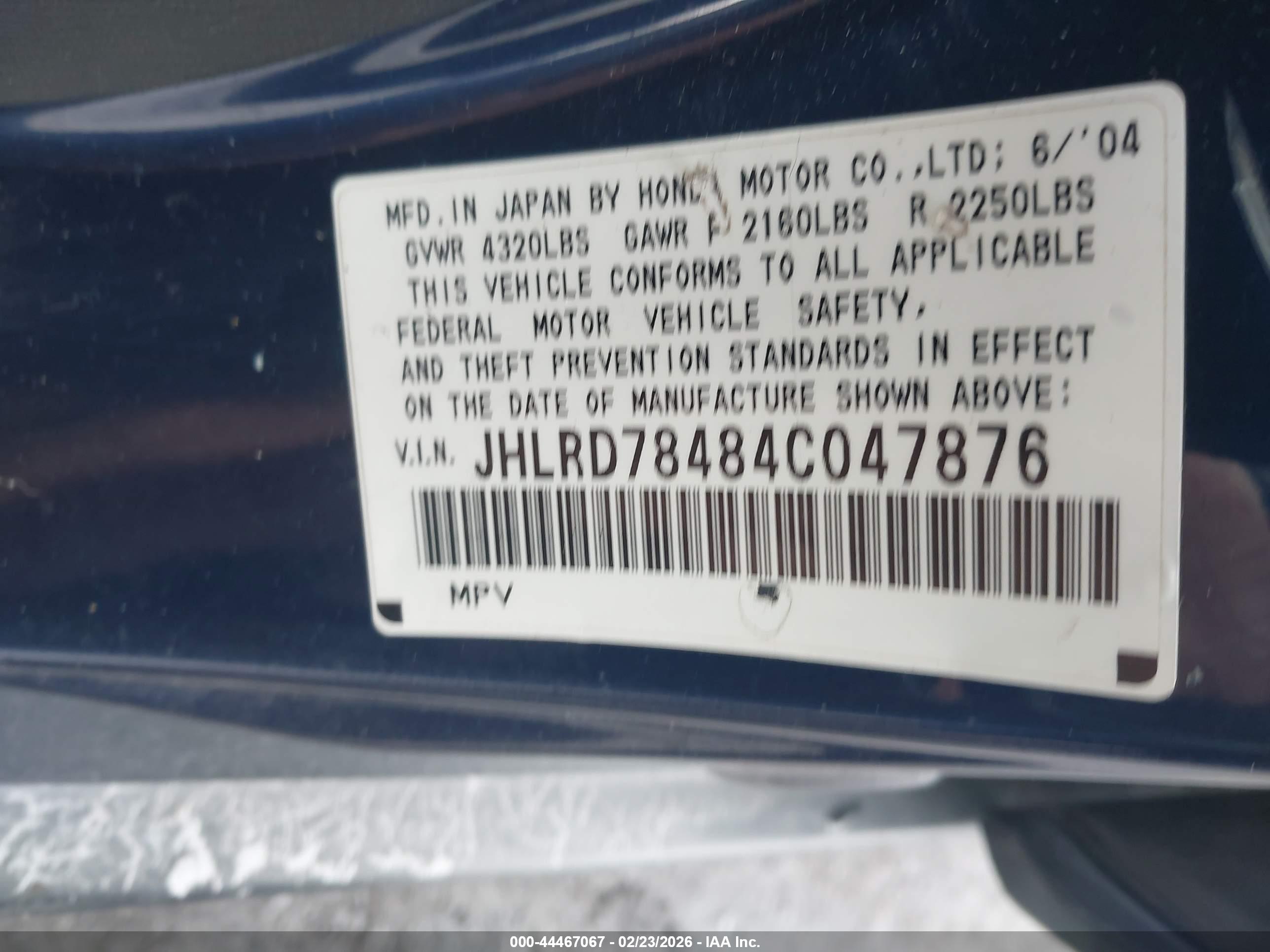 HONDA CR-V image 9