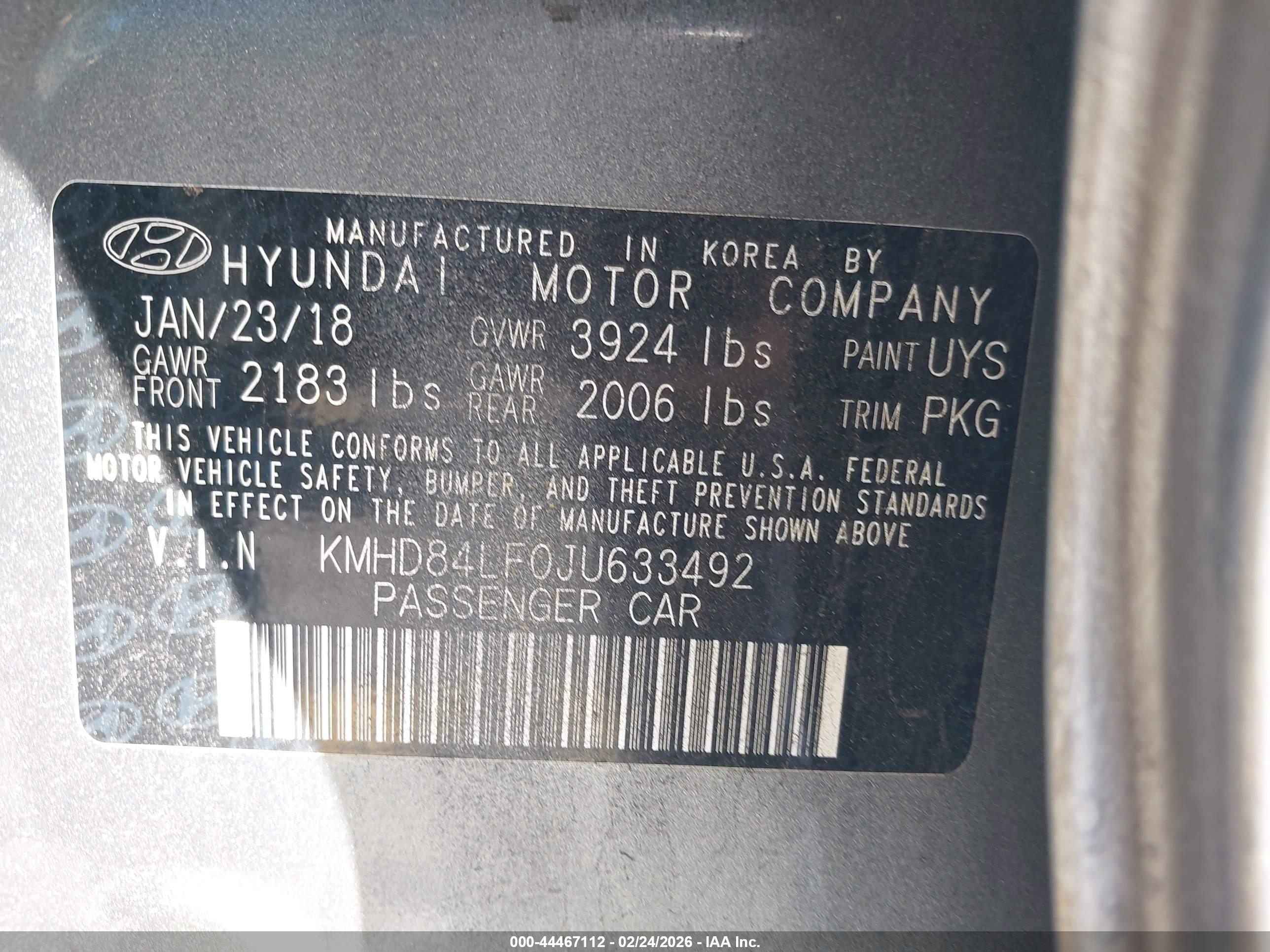 HYUNDAI ELANTRA image 9