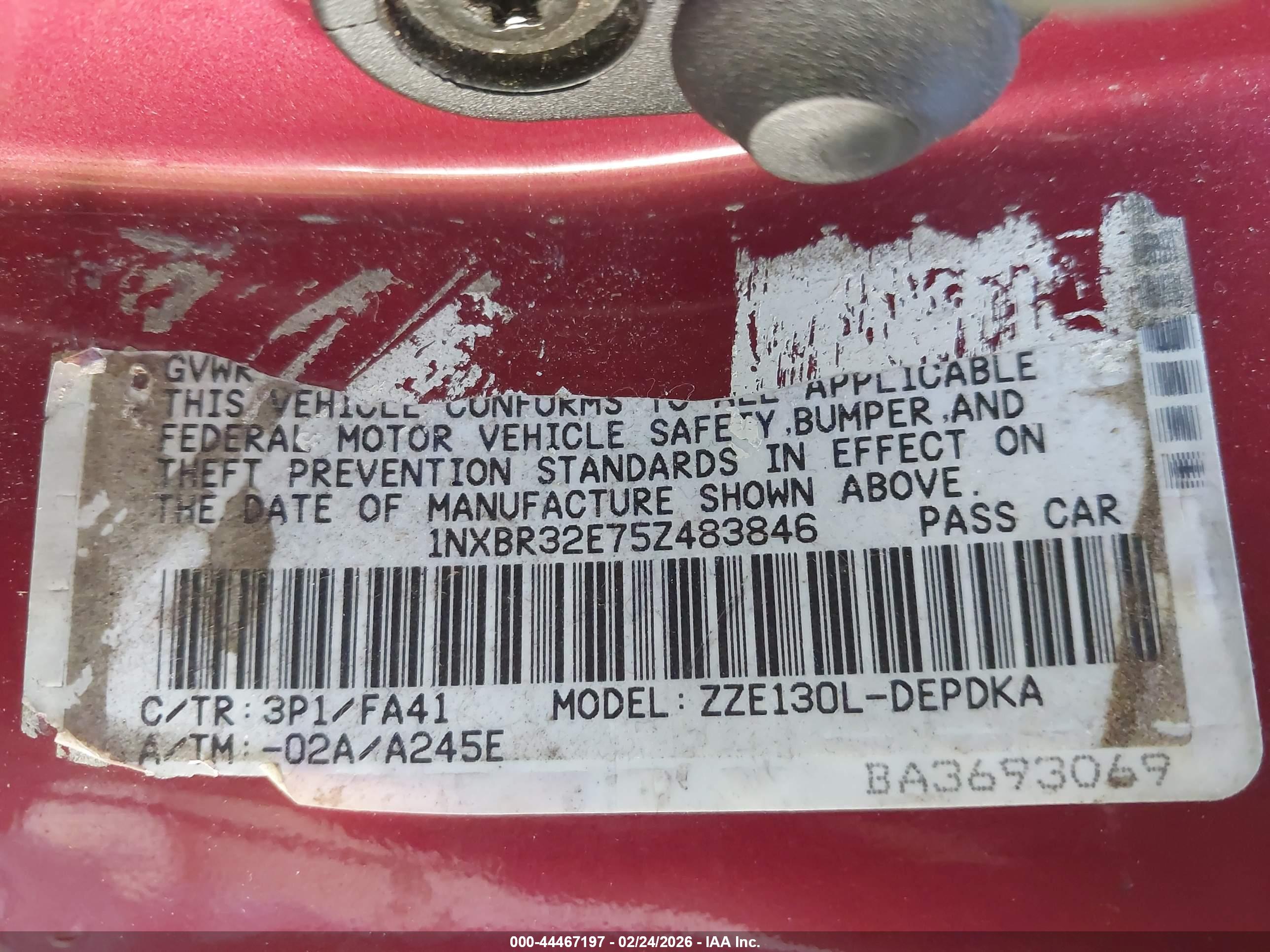 TOYOTA COROLLA image 9