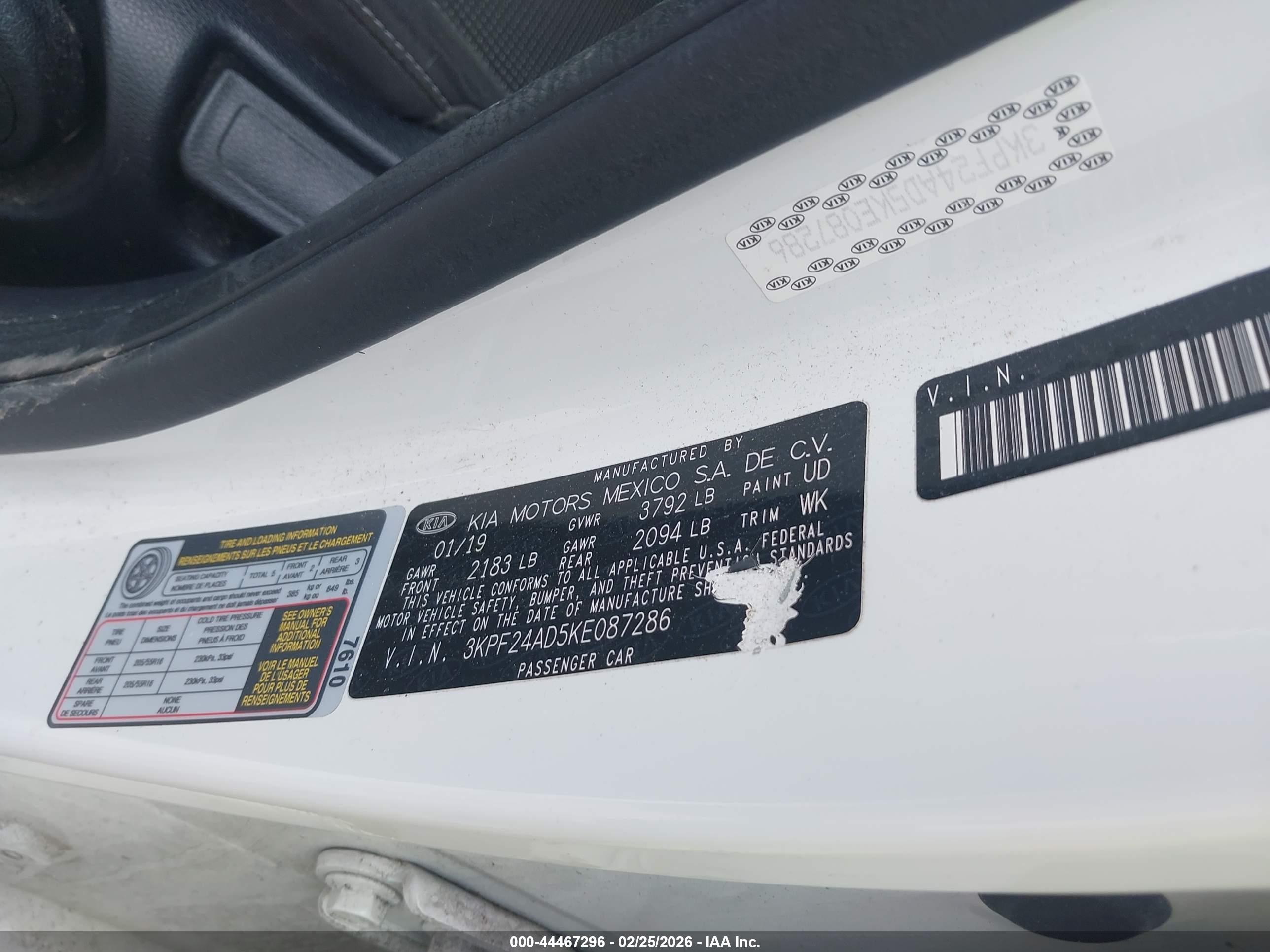 KIA FORTE image 9