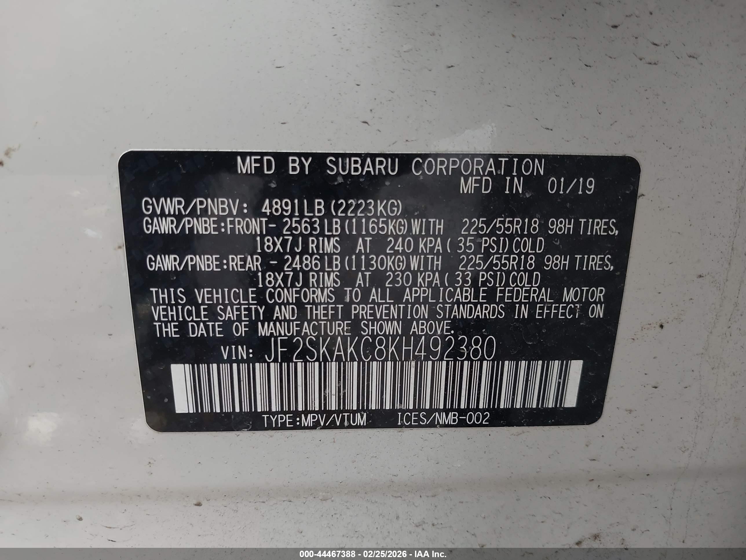 SUBARU FORESTER image 9