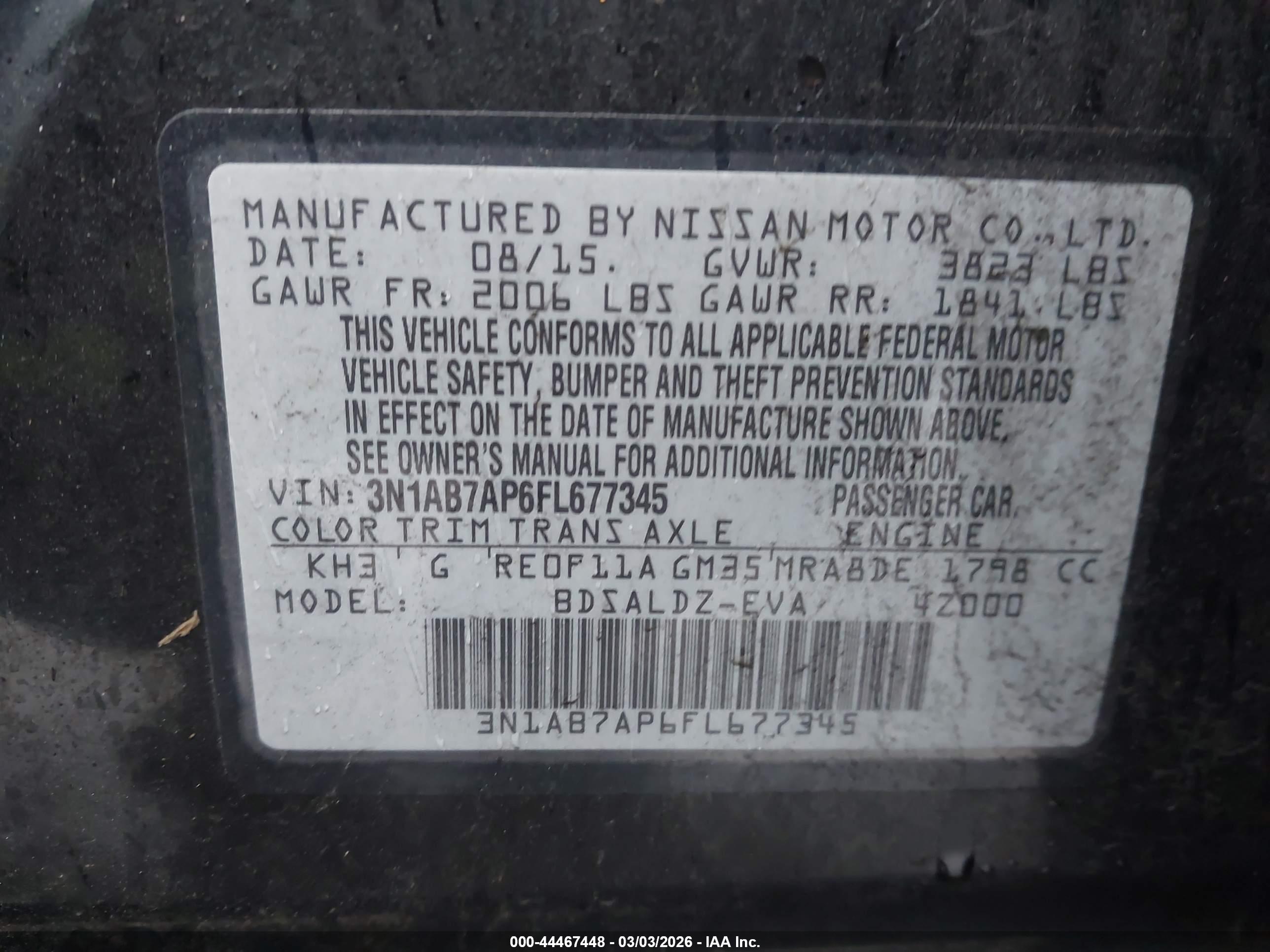NISSAN SENTRA image 9