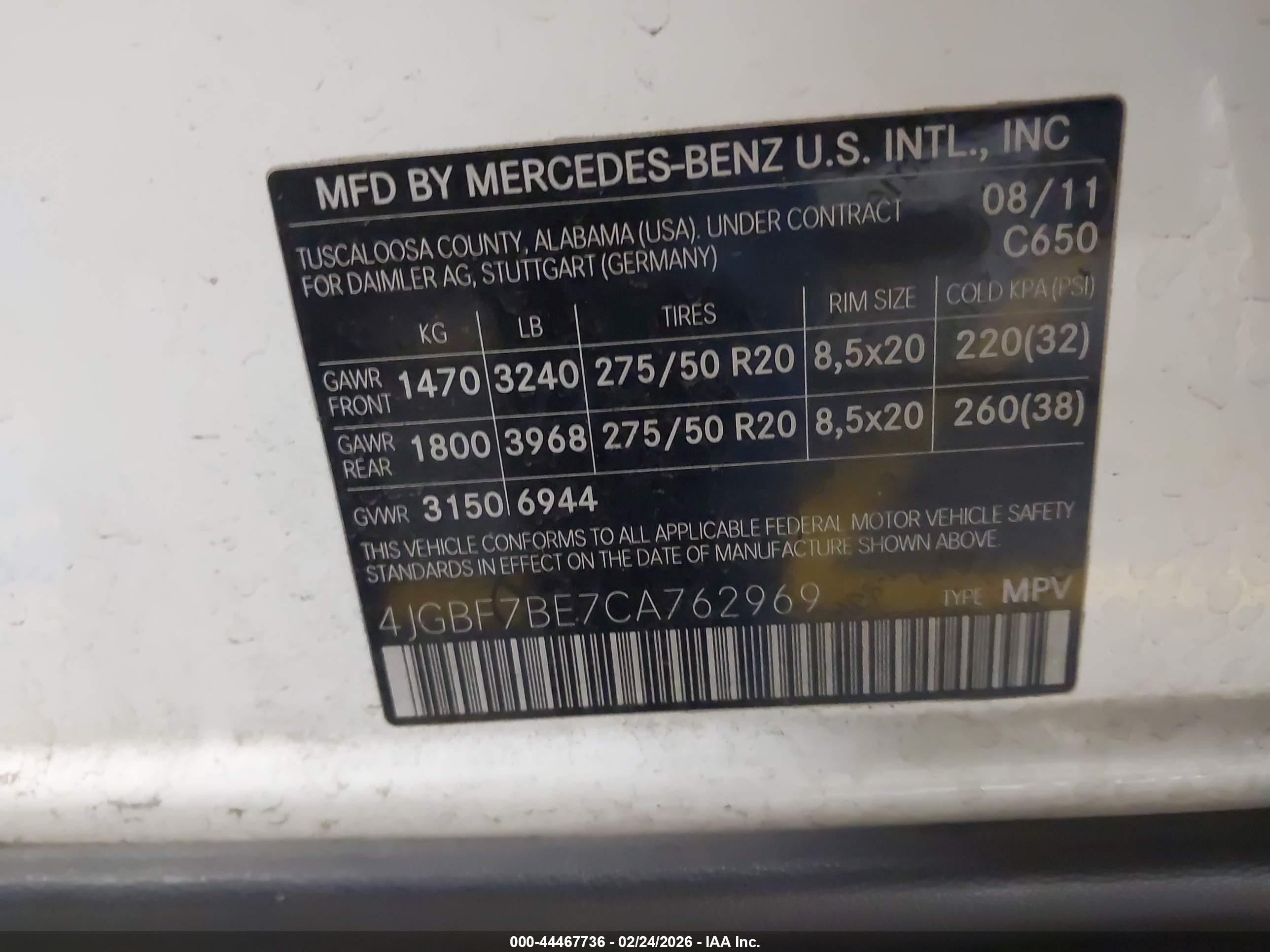 MERCEDES-BENZ GL image 9