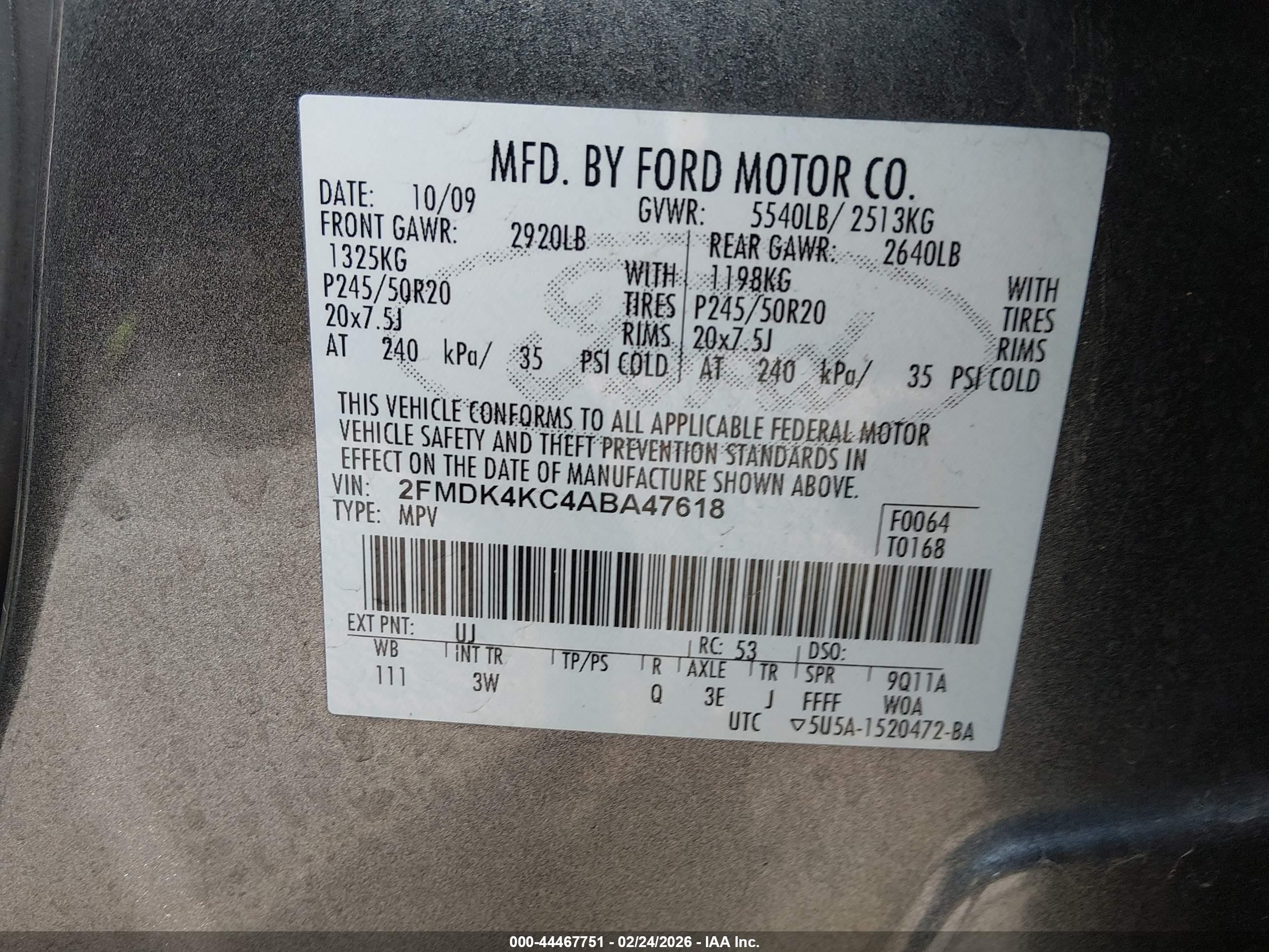 FORD EDGE image 9