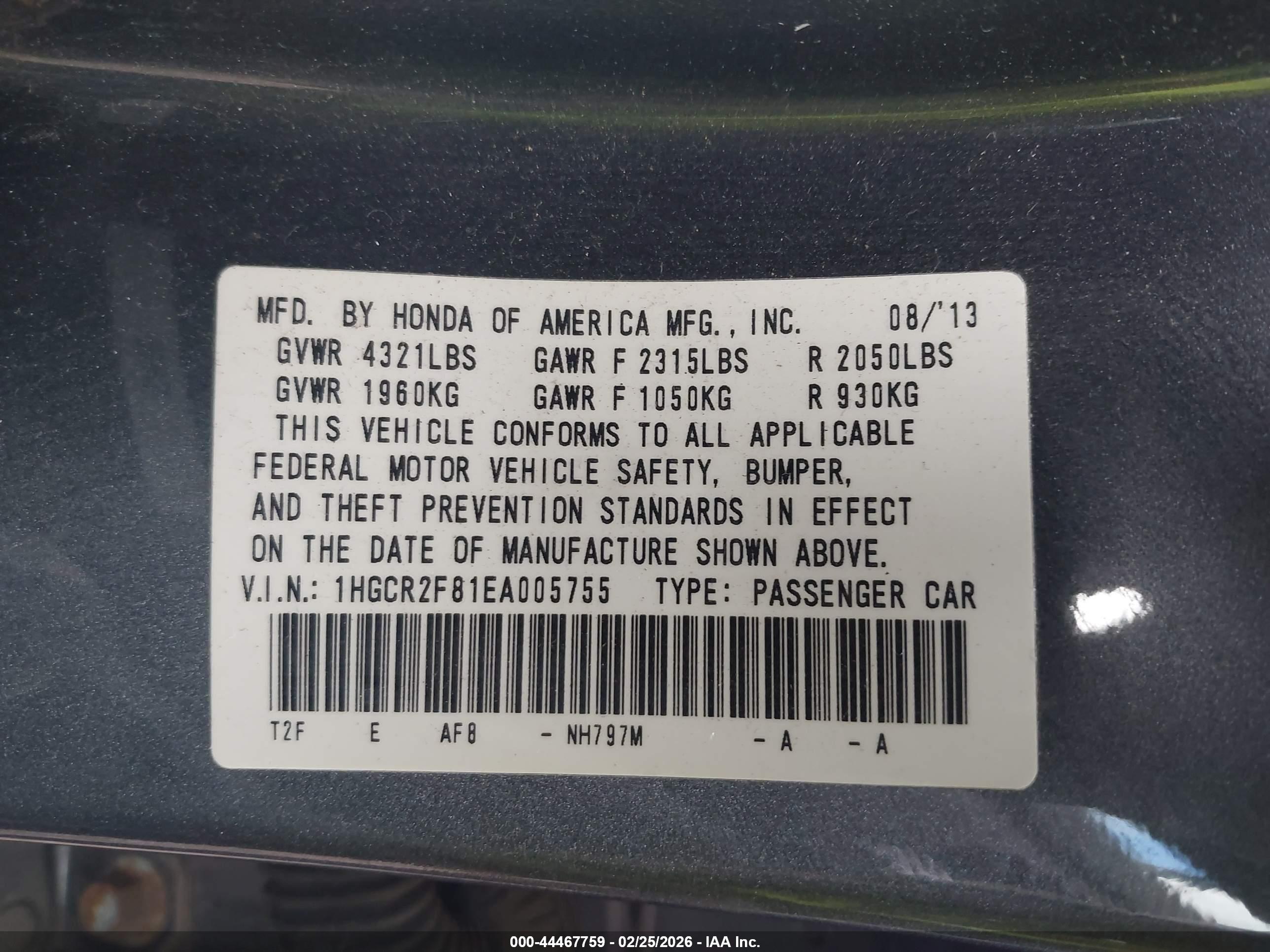HONDA ACCORD image 9