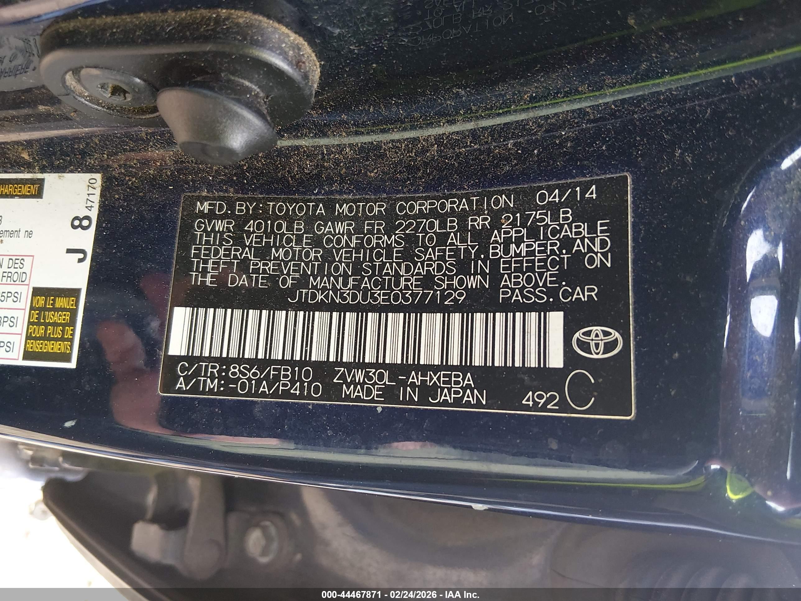TOYOTA PRIUS image 9