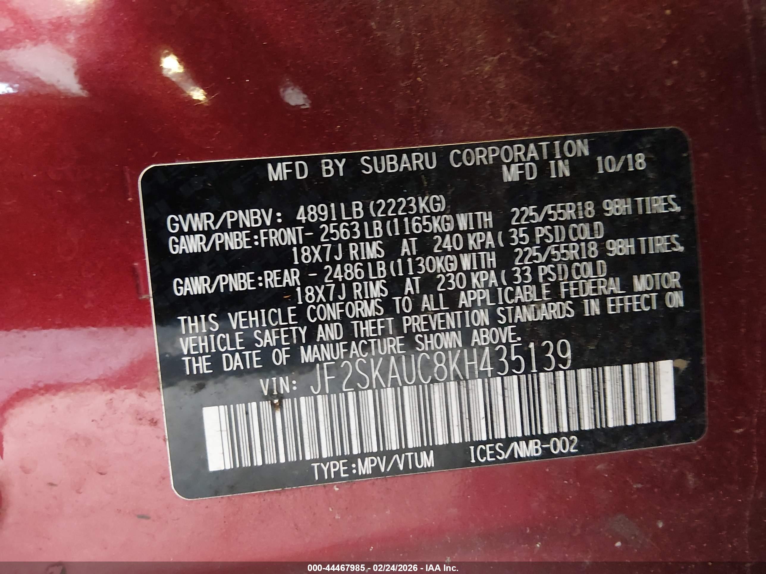 SUBARU FORESTER image 9