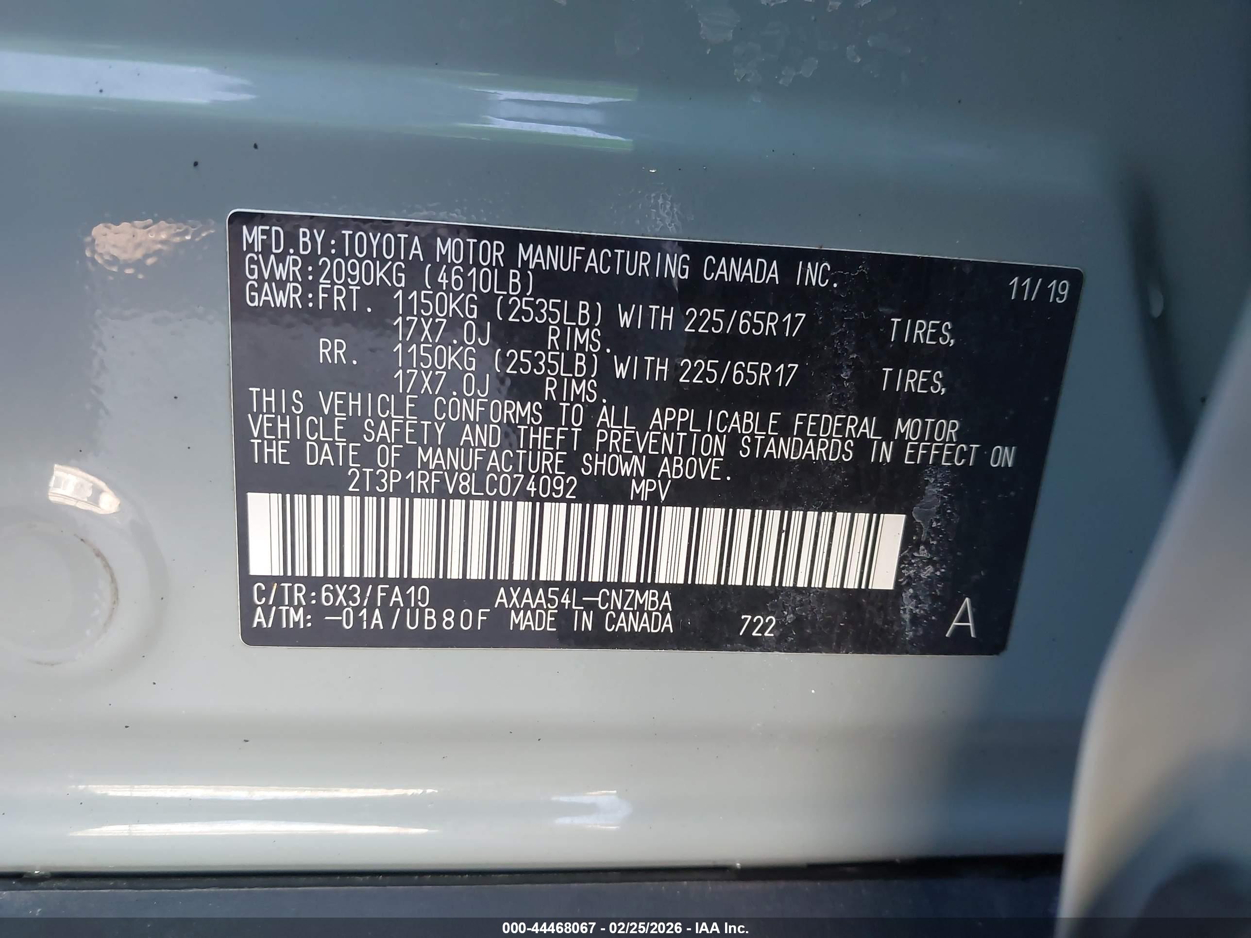 TOYOTA RAV4 image 9