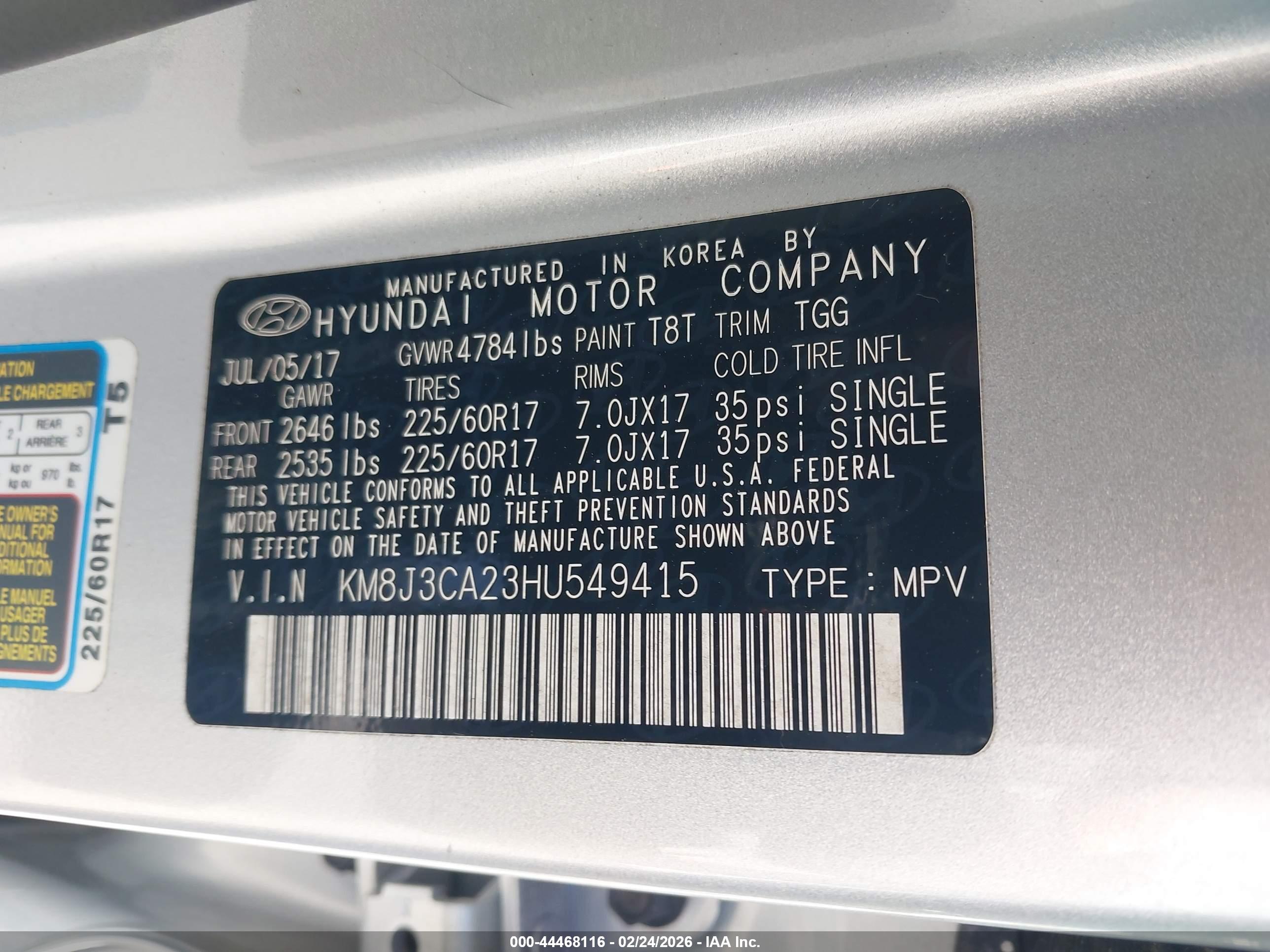HYUNDAI TUCSON image 9