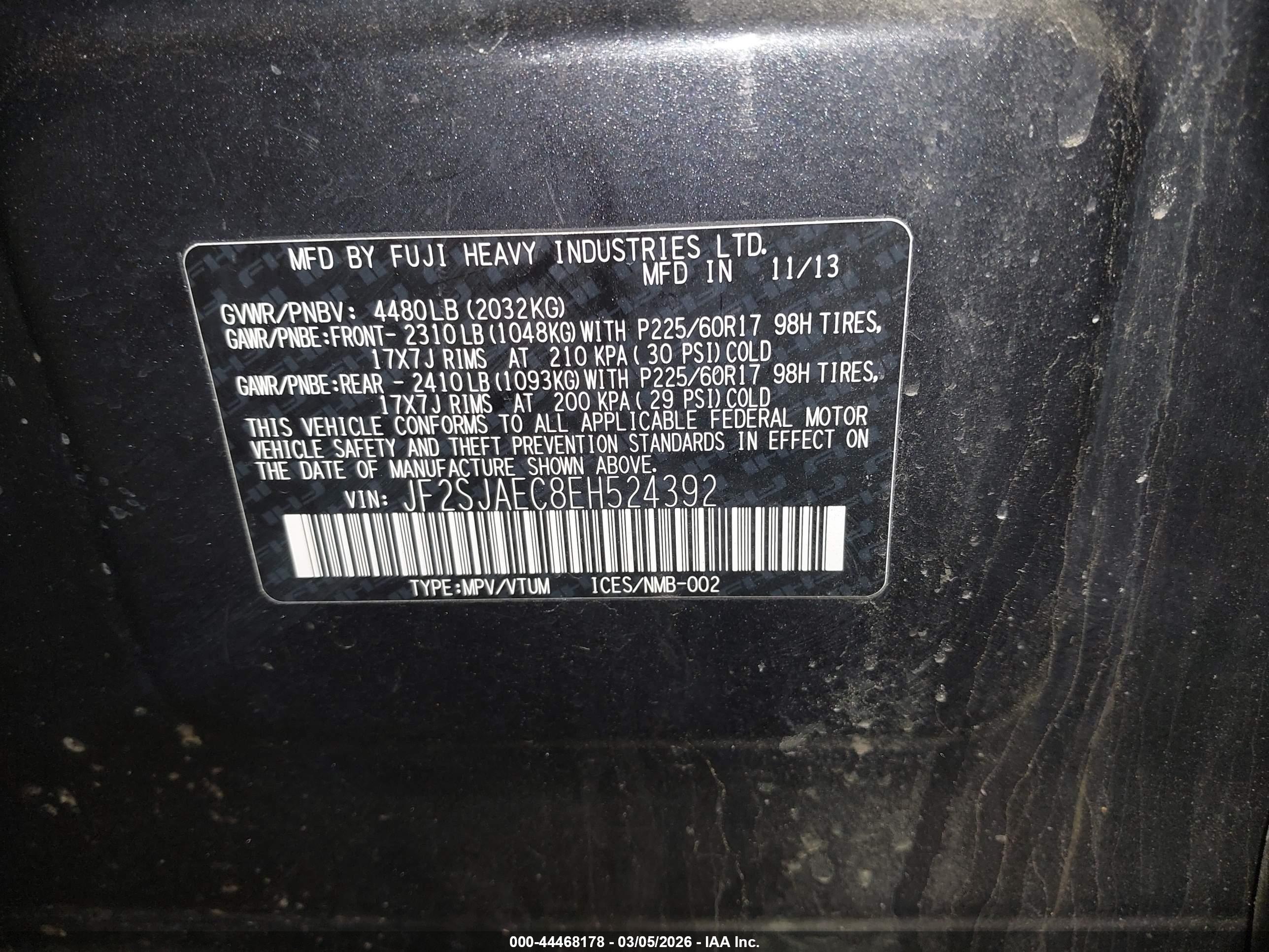 SUBARU FORESTER image 9