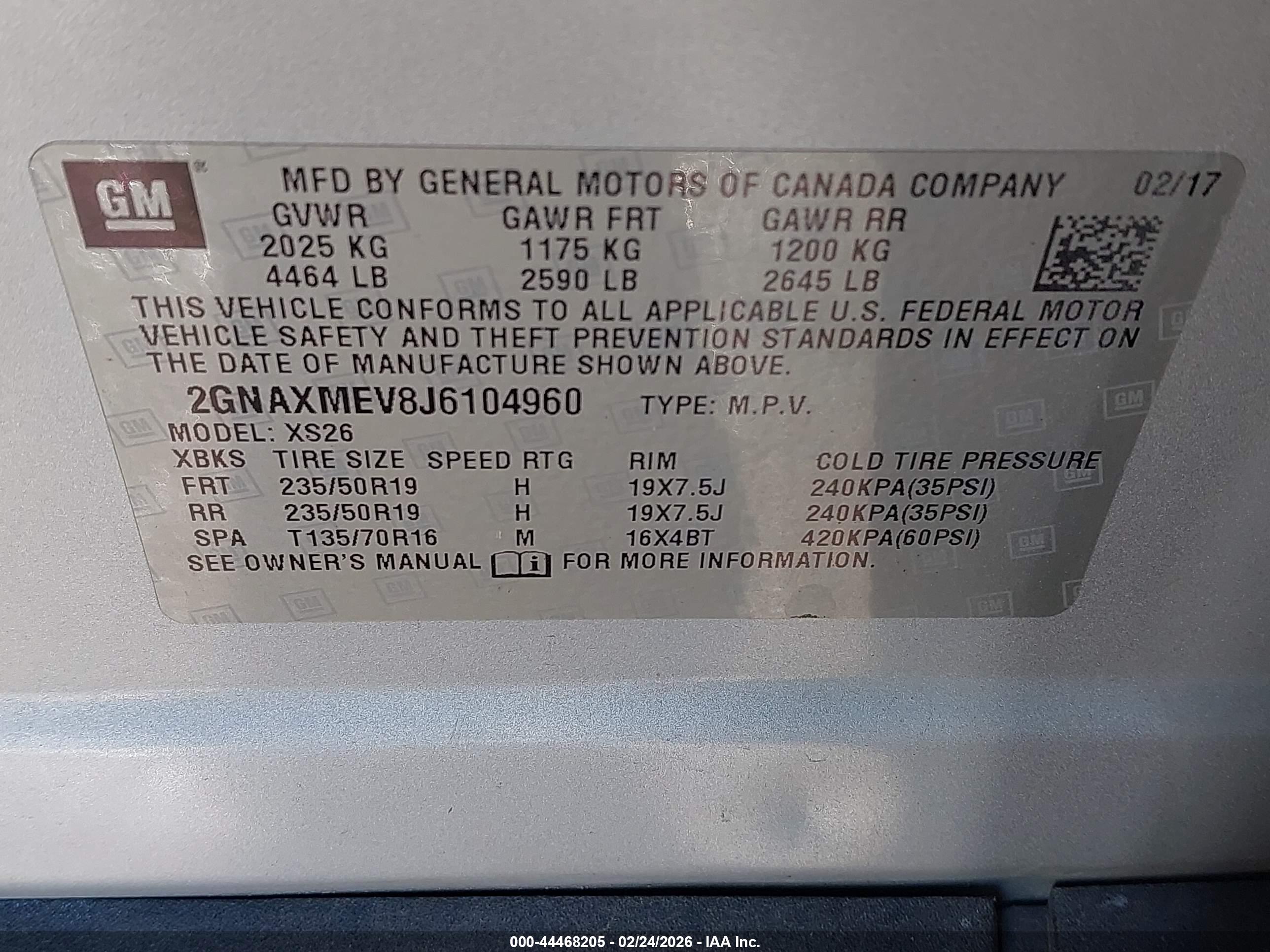 CHEVROLET EQUINOX image 9
