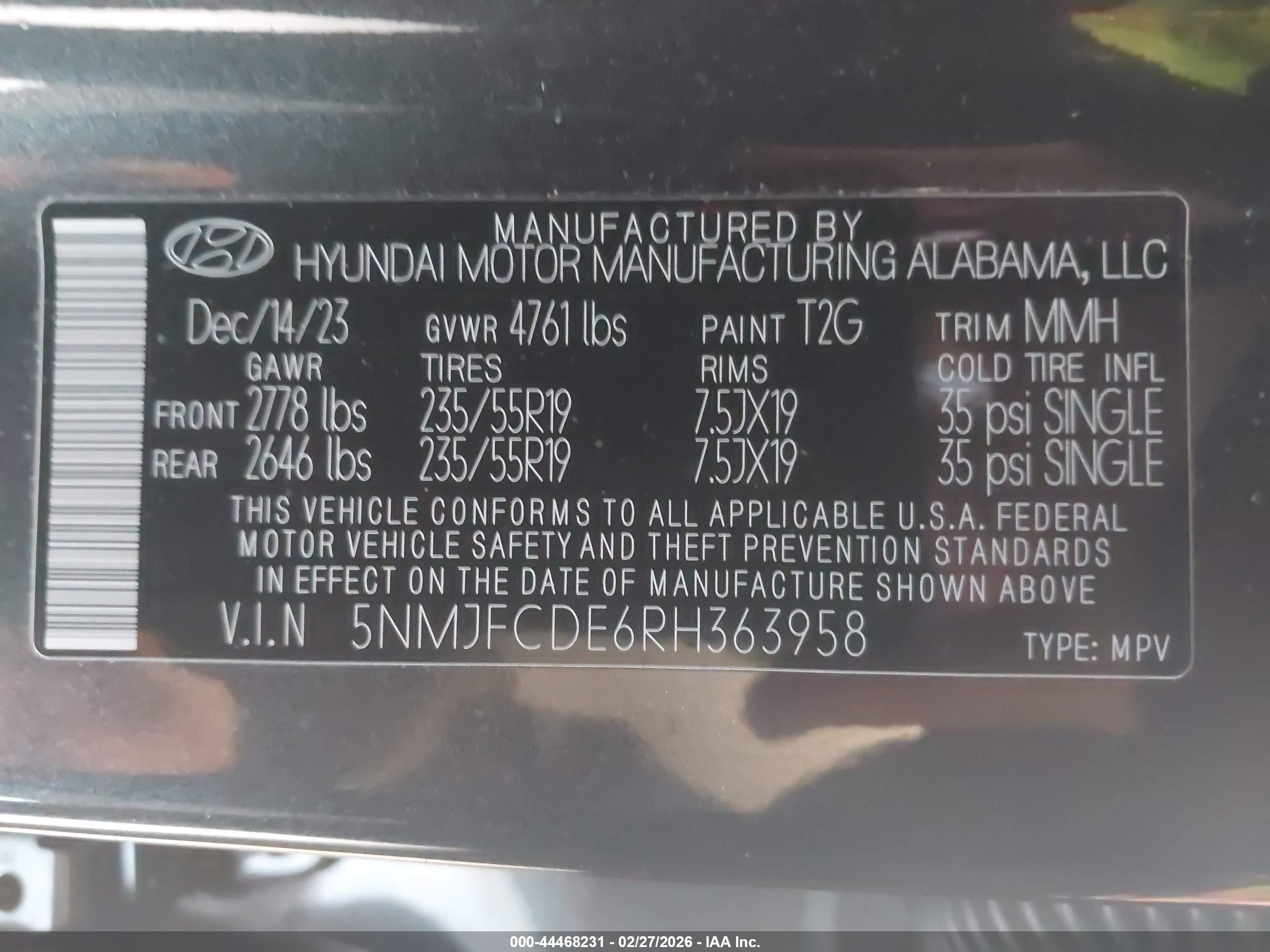 HYUNDAI TUCSON image 9