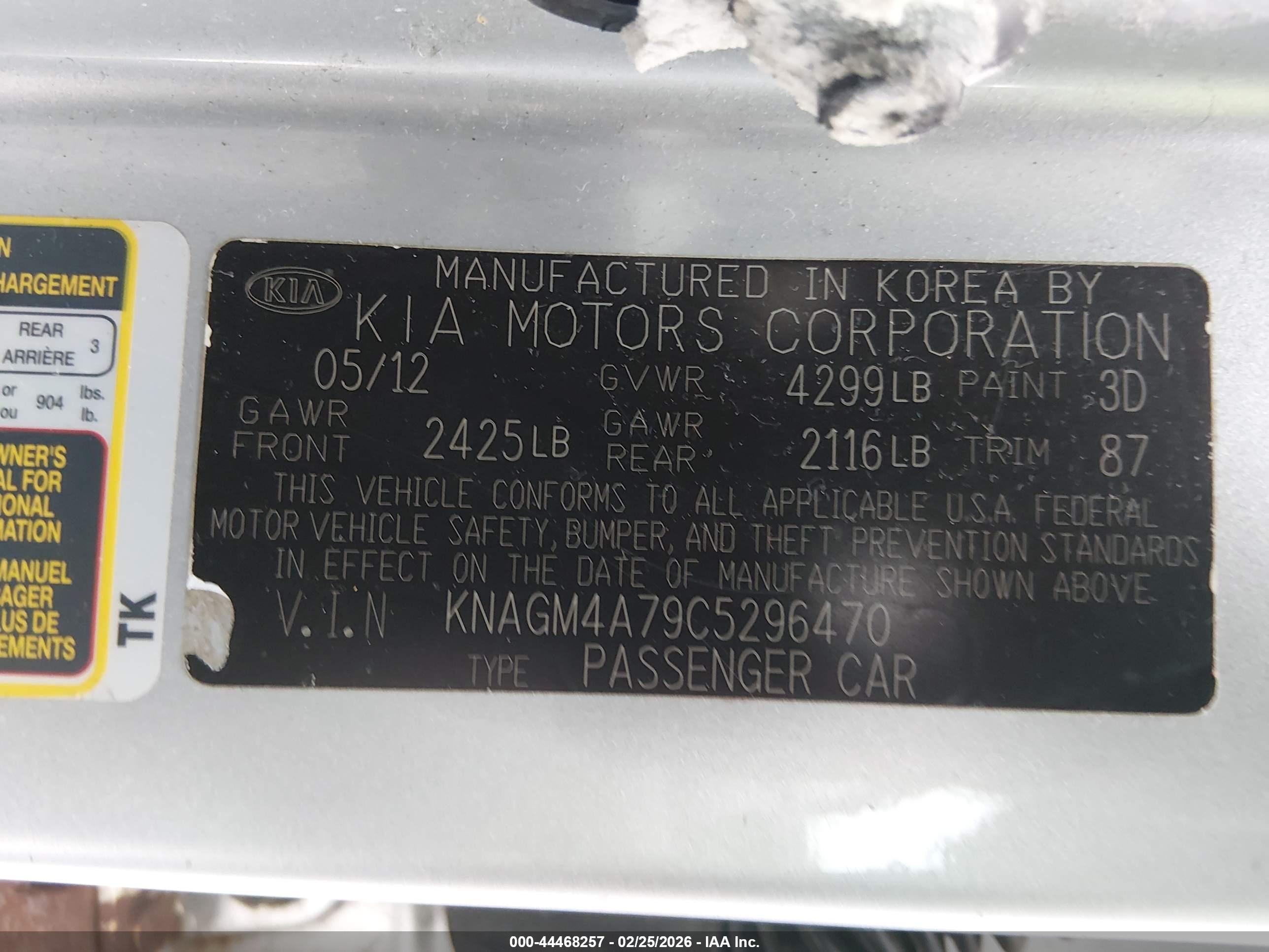 KIA OPTIMA image 9