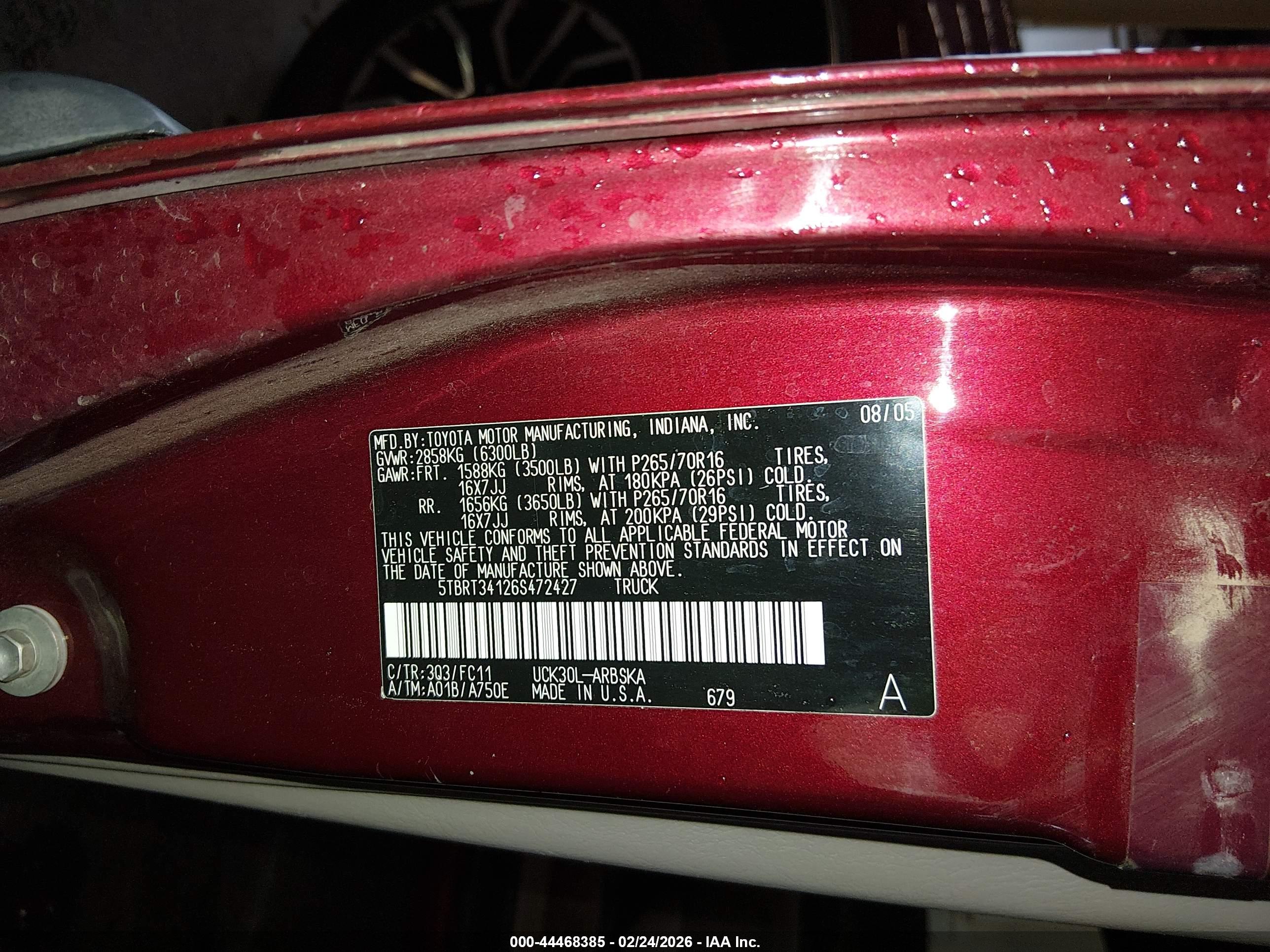 TOYOTA TUNDRA image 9