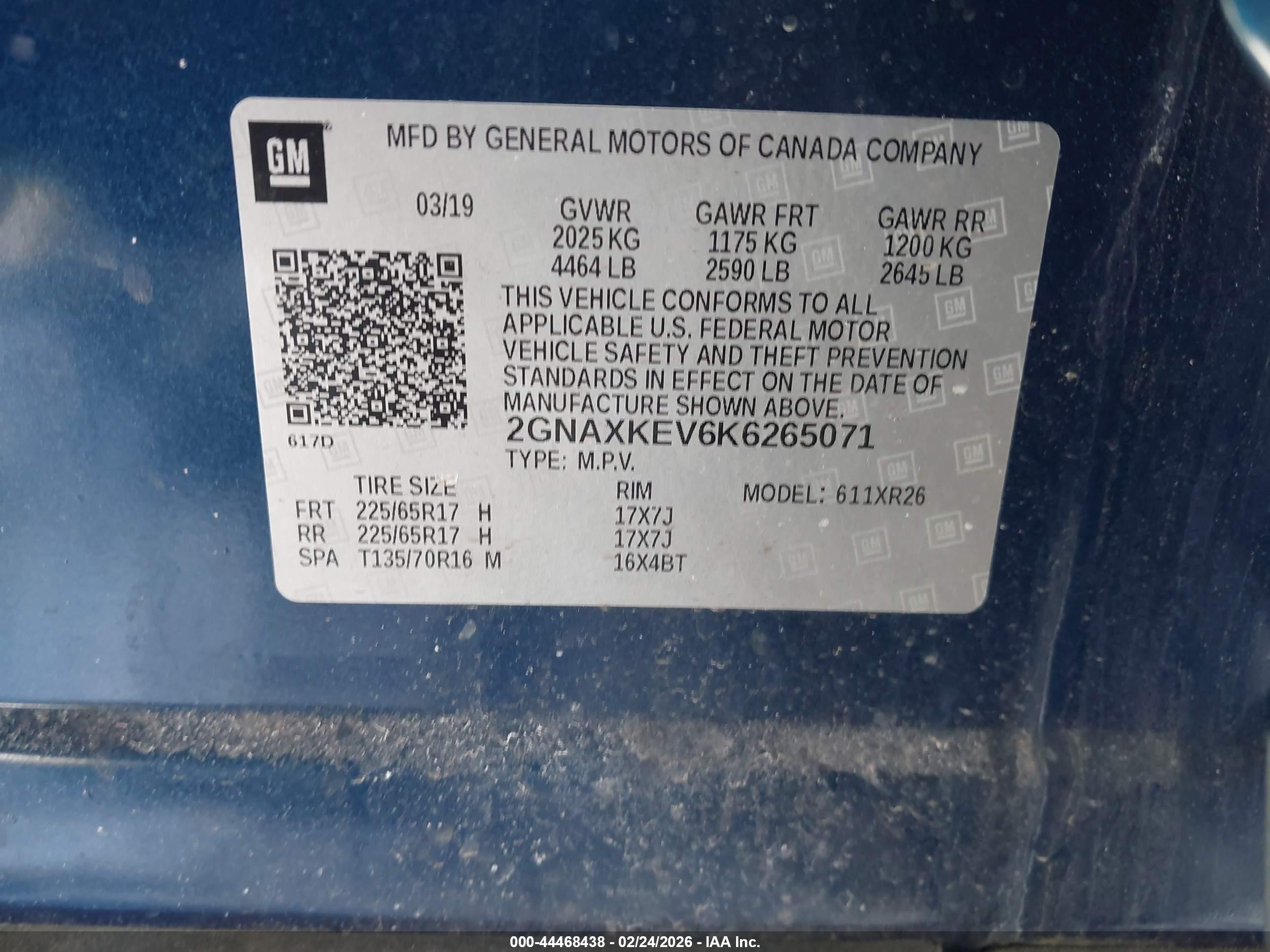 CHEVROLET EQUINOX image 9