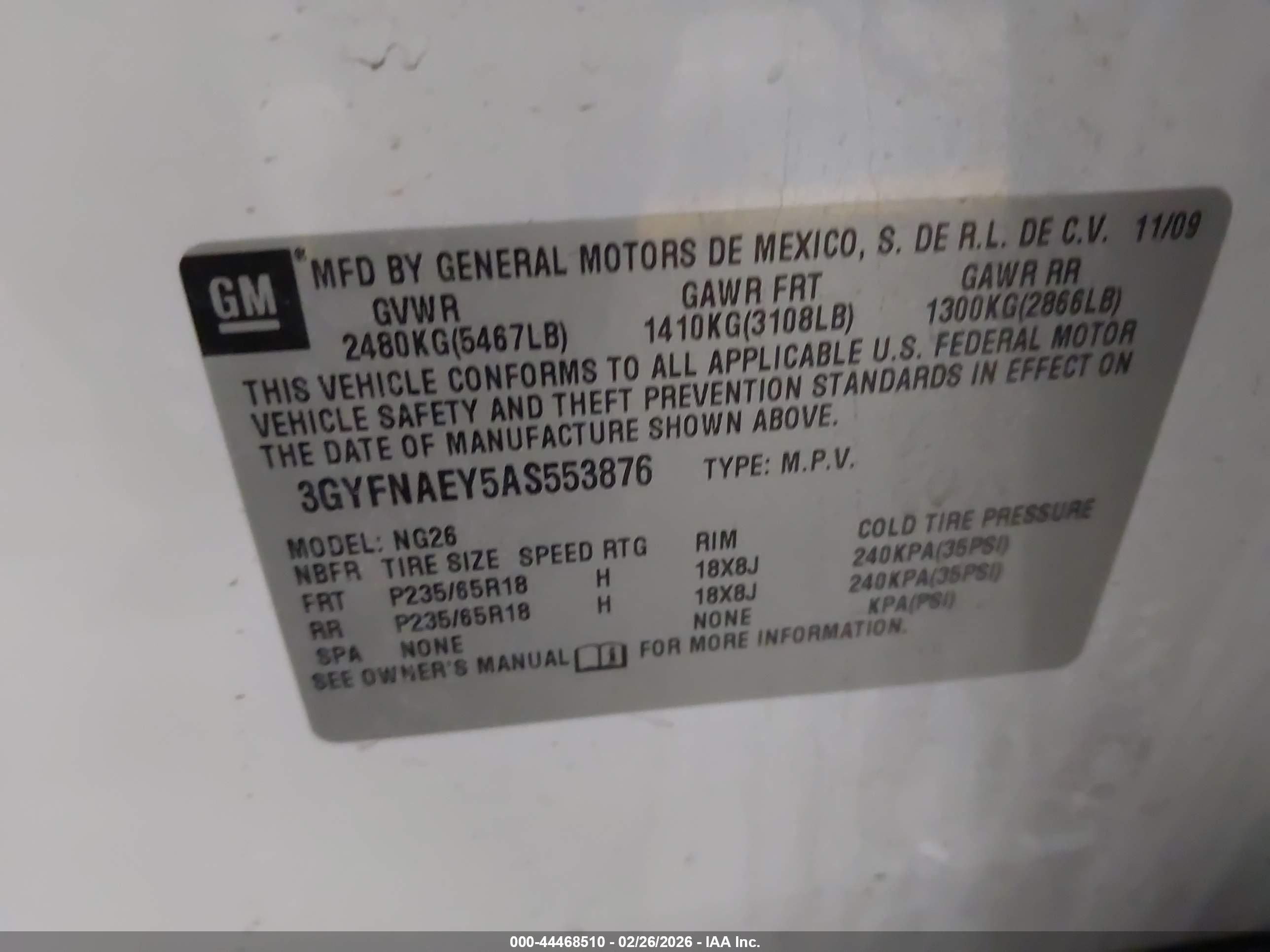 CADILLAC SRX image 9