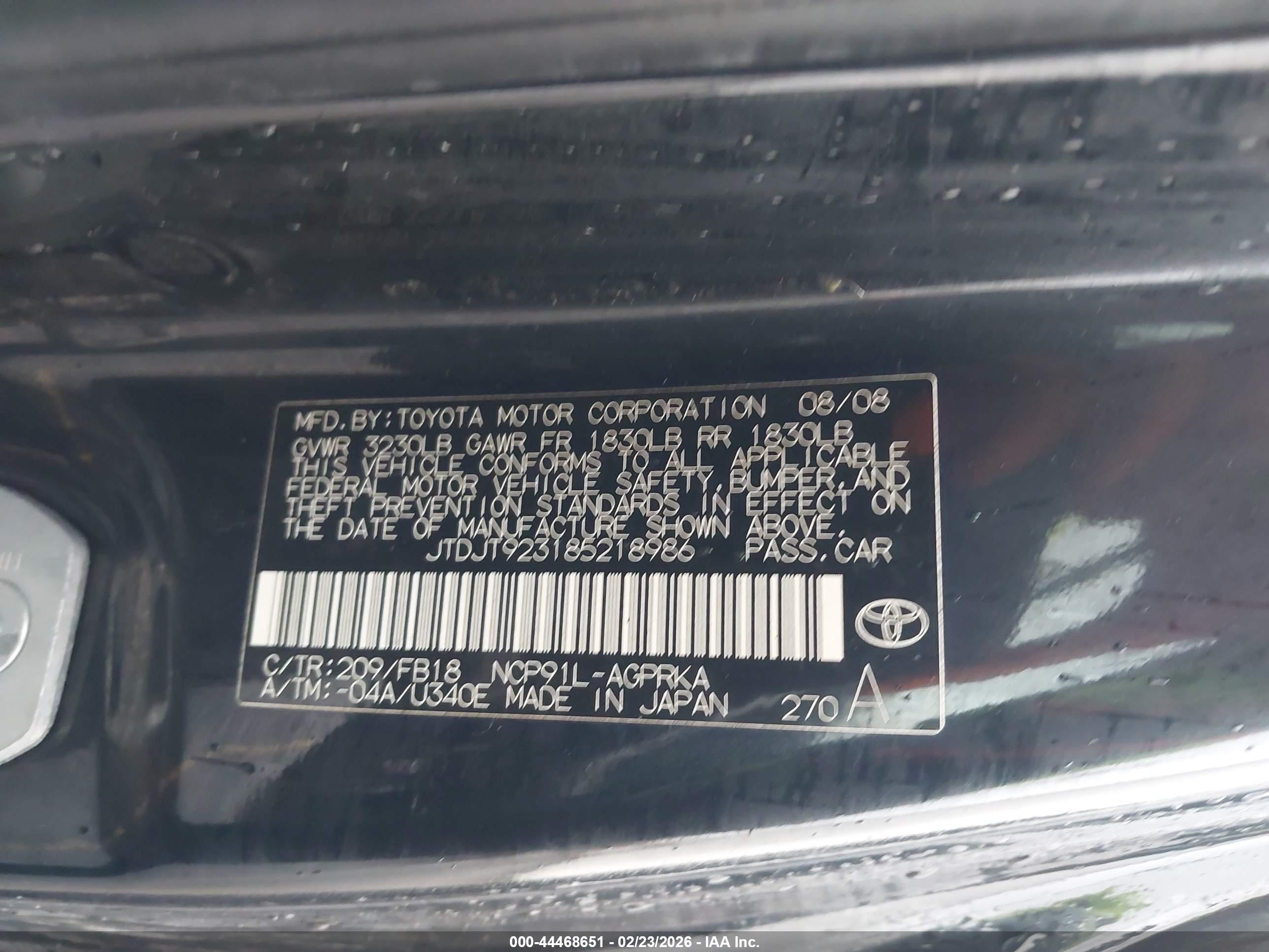 TOYOTA YARIS image 9