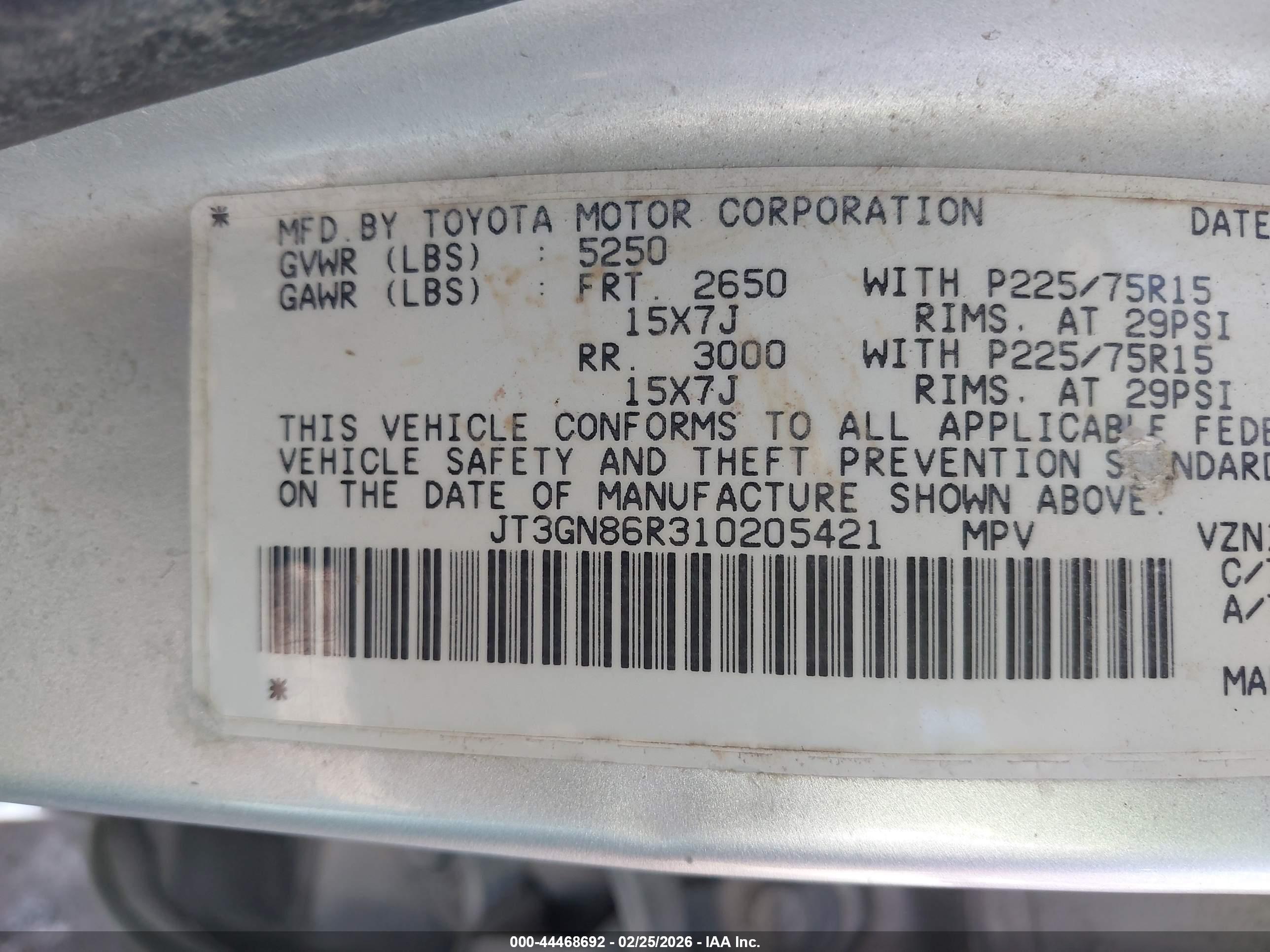 TOYOTA 4RUNNER image 9
