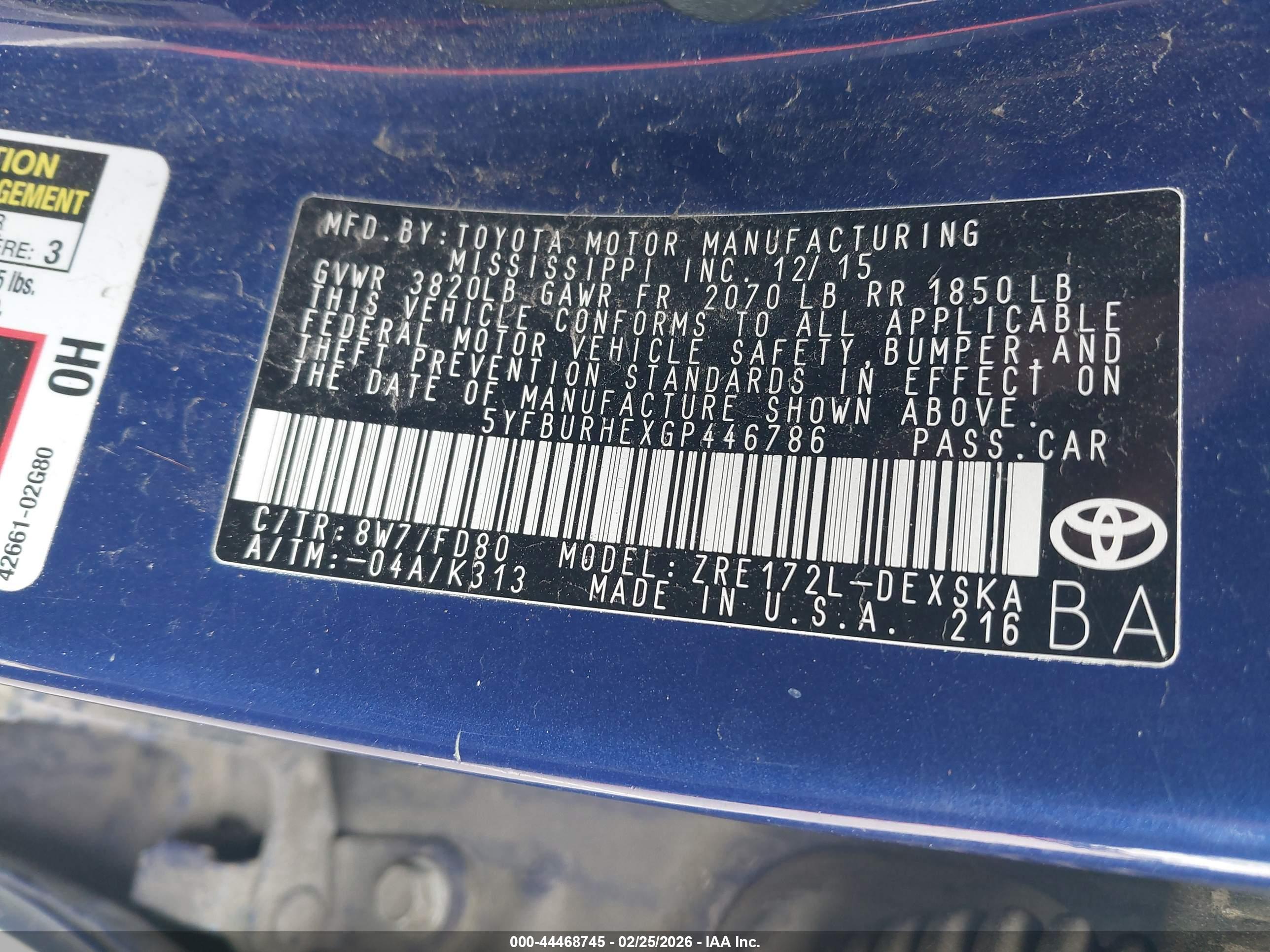 TOYOTA COROLLA image 9
