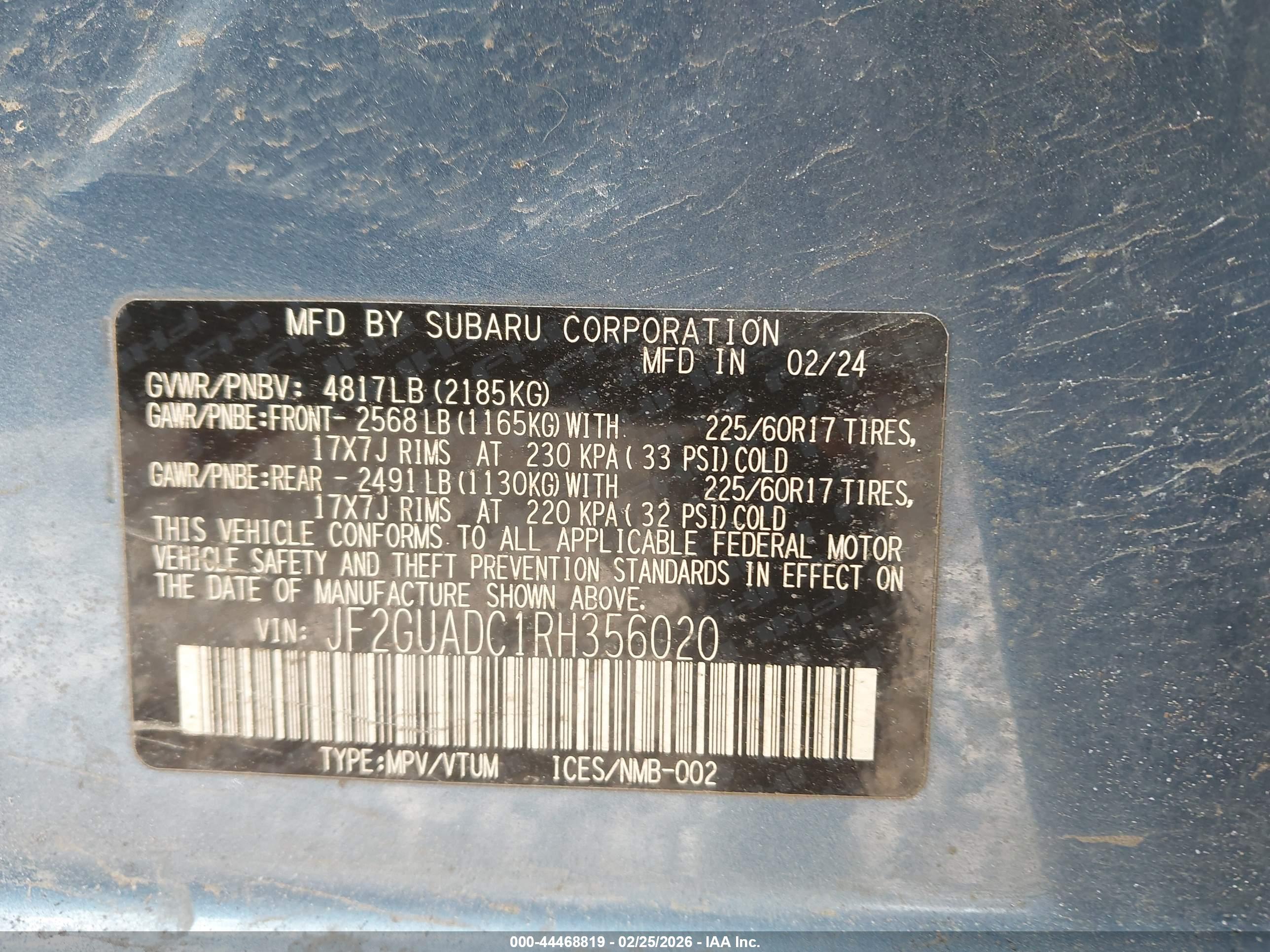 SUBARU CROSSTREK image 9