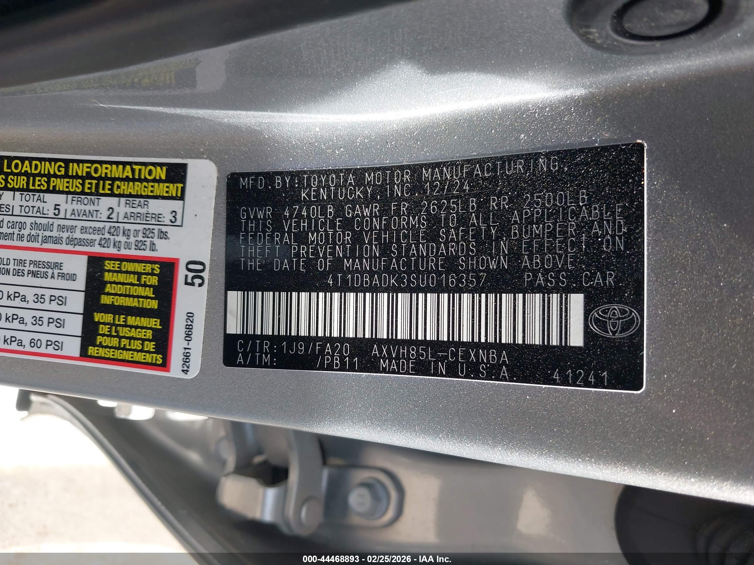 TOYOTA CAMRY image 9