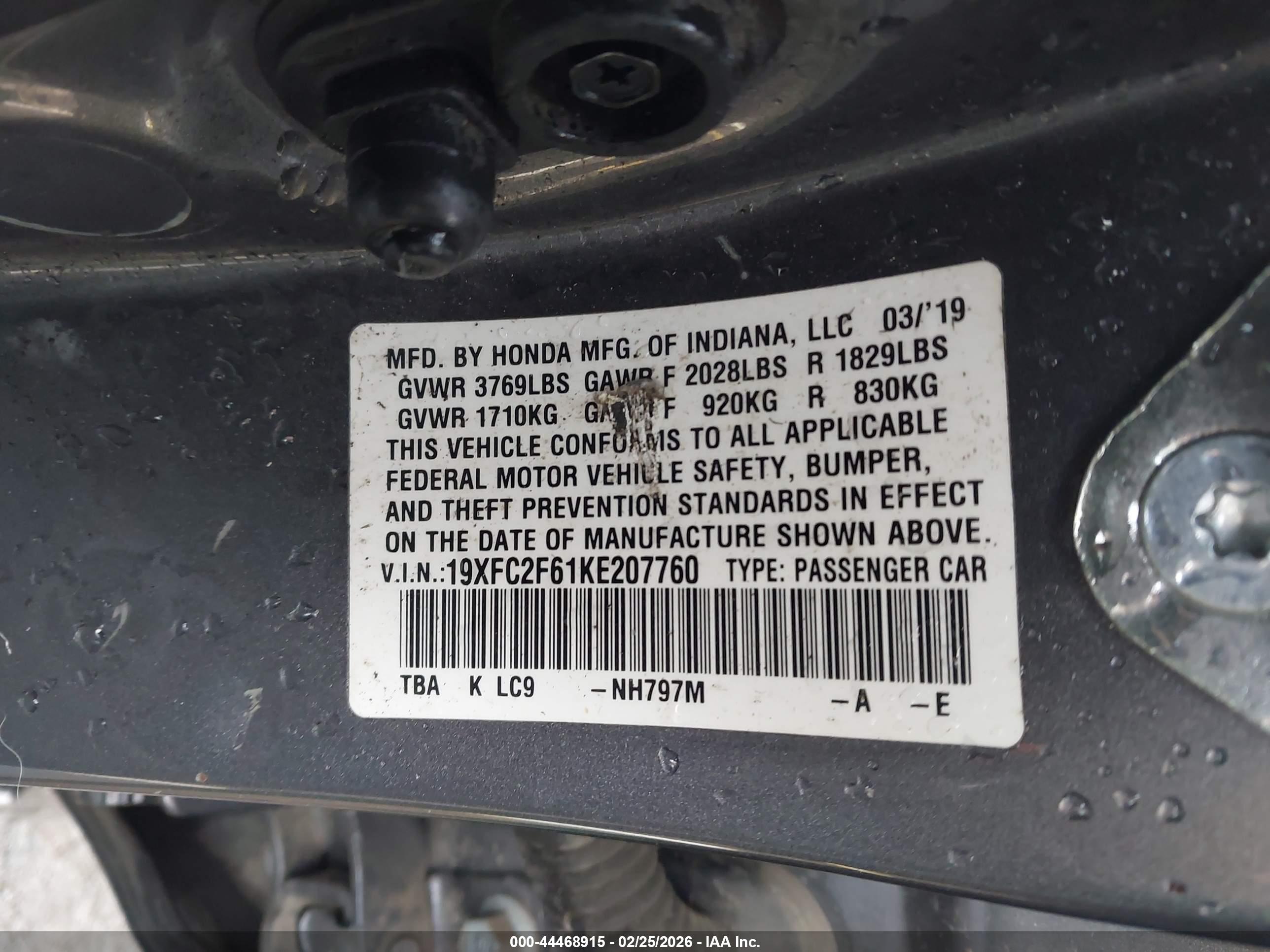 HONDA CIVIC image 9