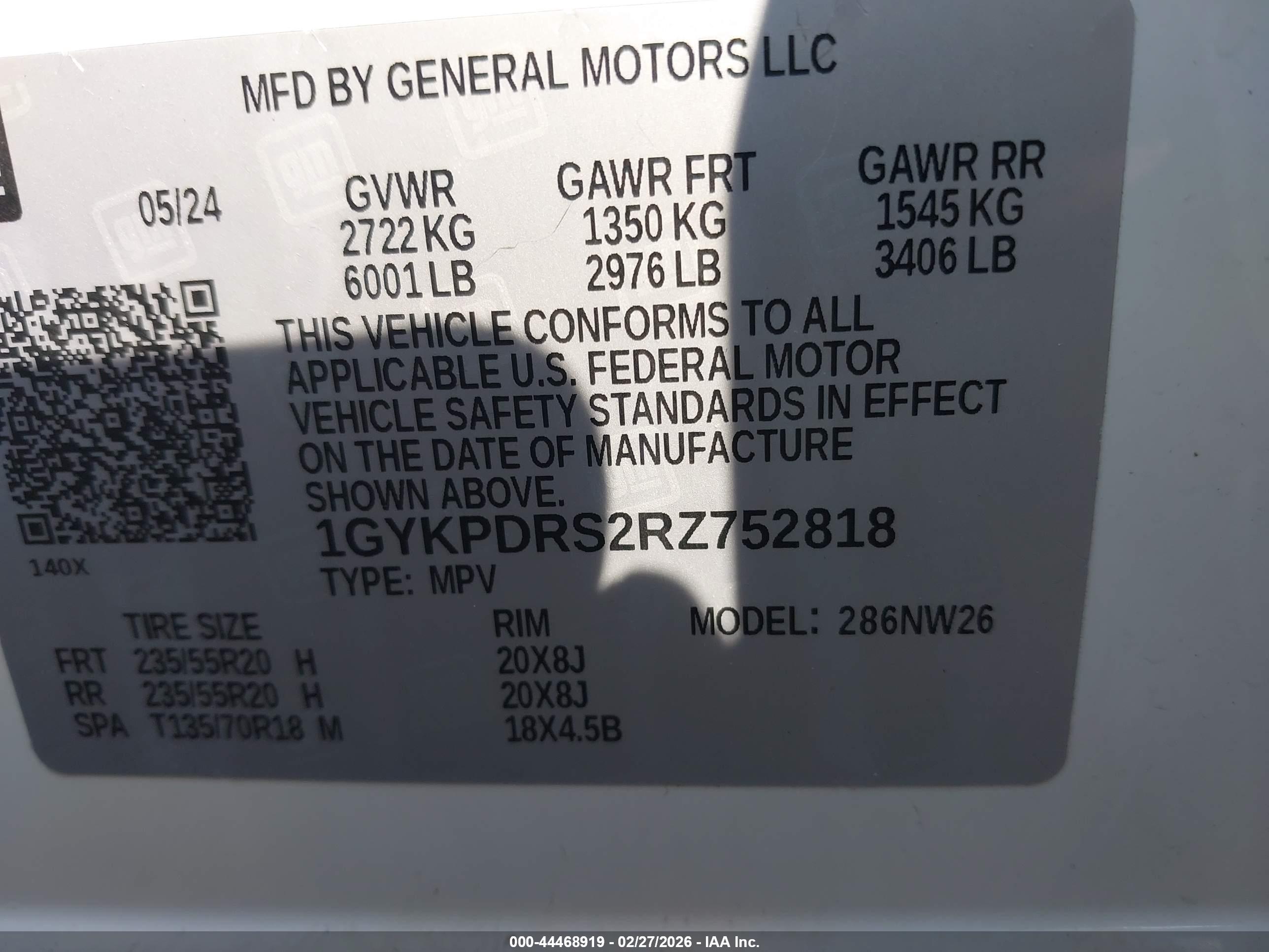 CADILLAC XT6 image 9