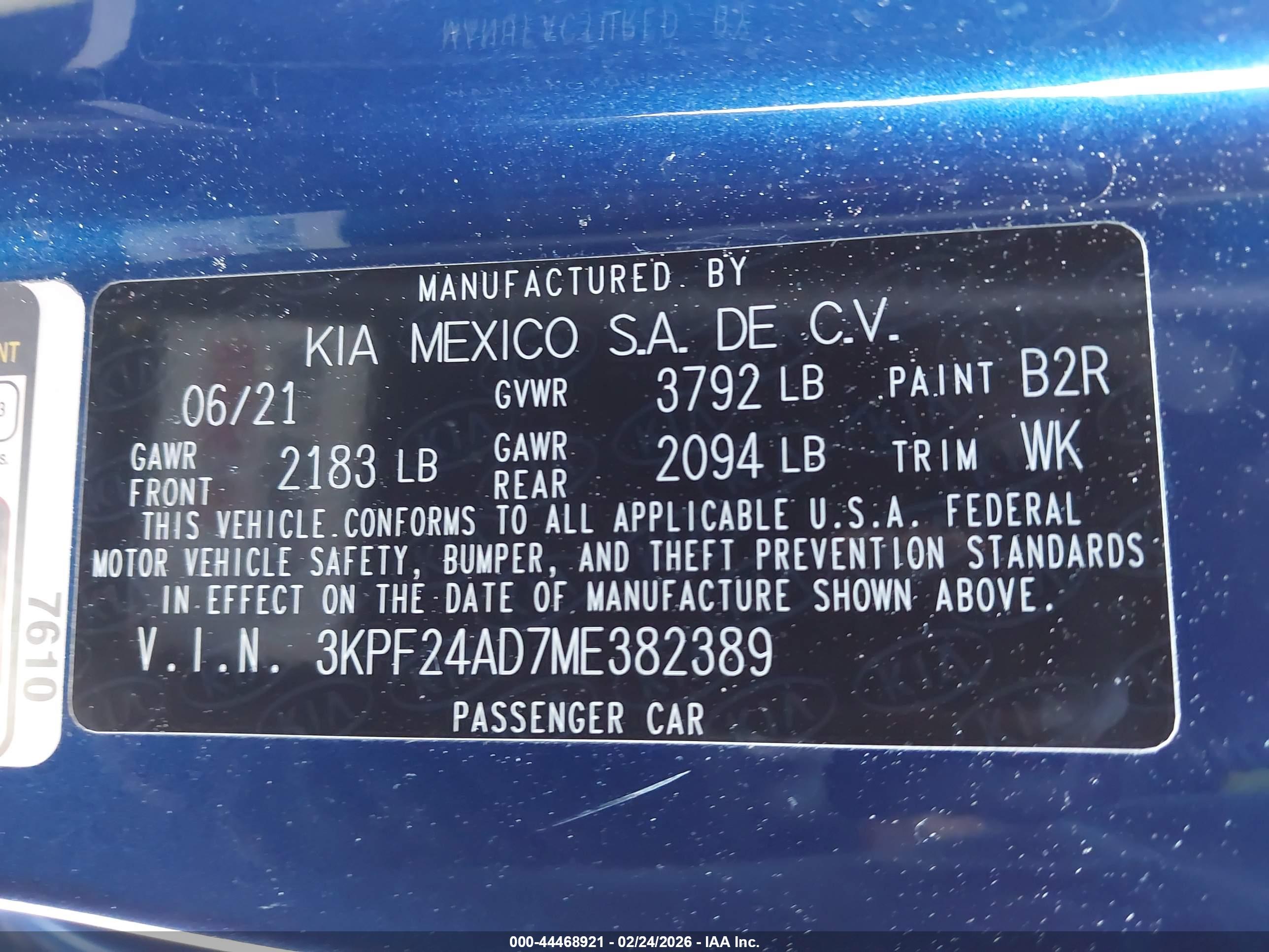 KIA FORTE image 9
