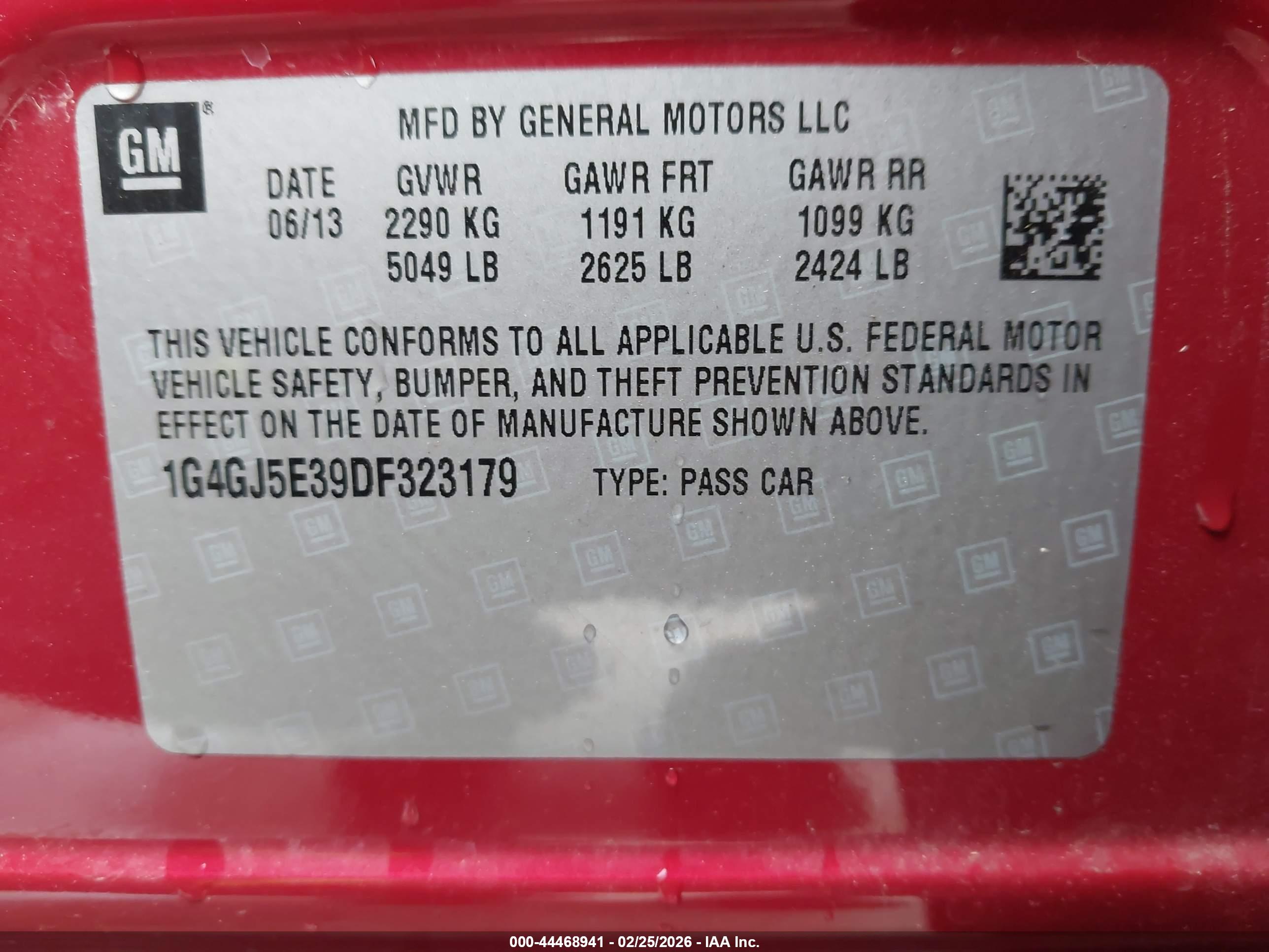 BUICK LACROSSE image 9