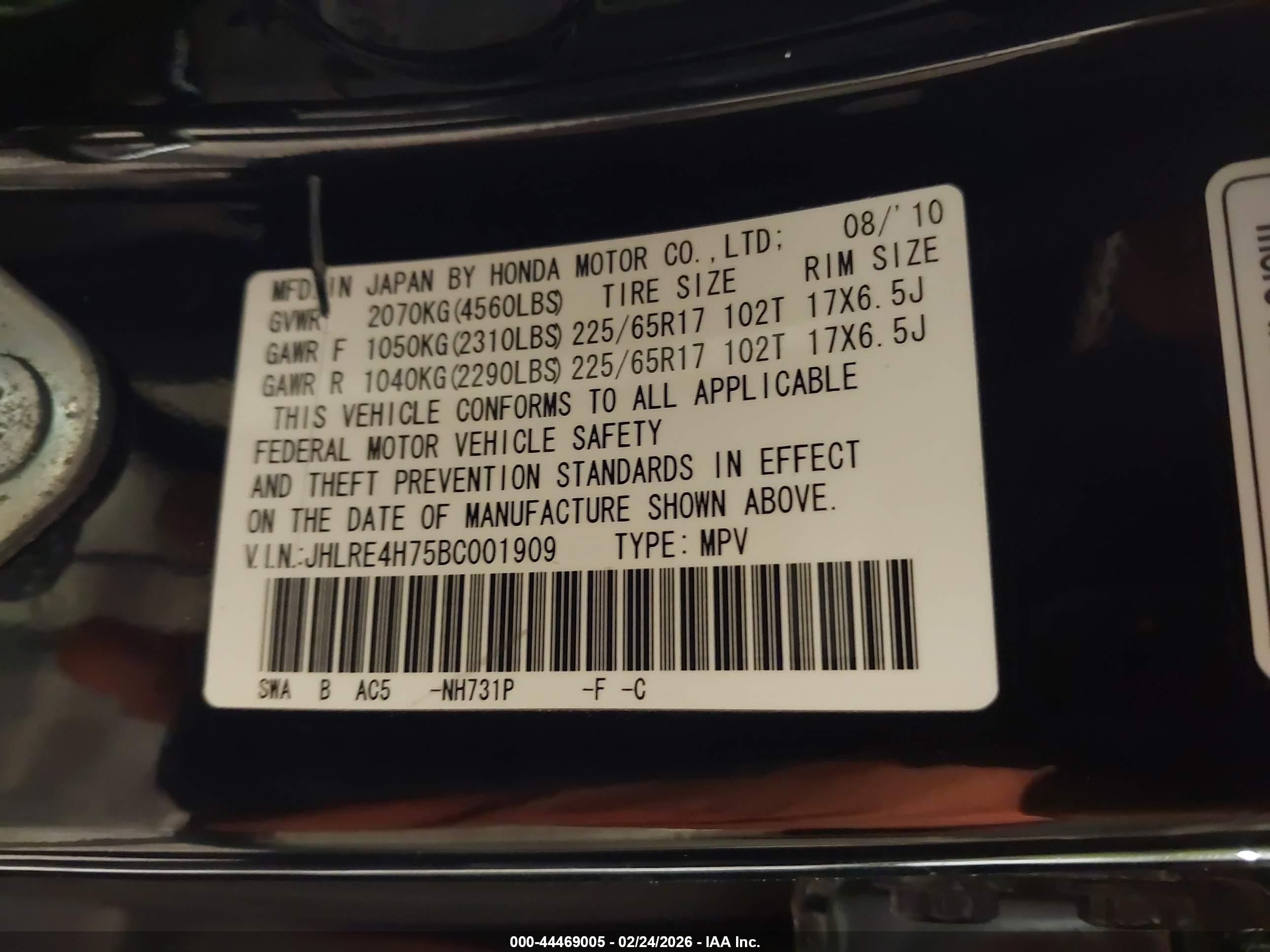 HONDA CR-V image 9