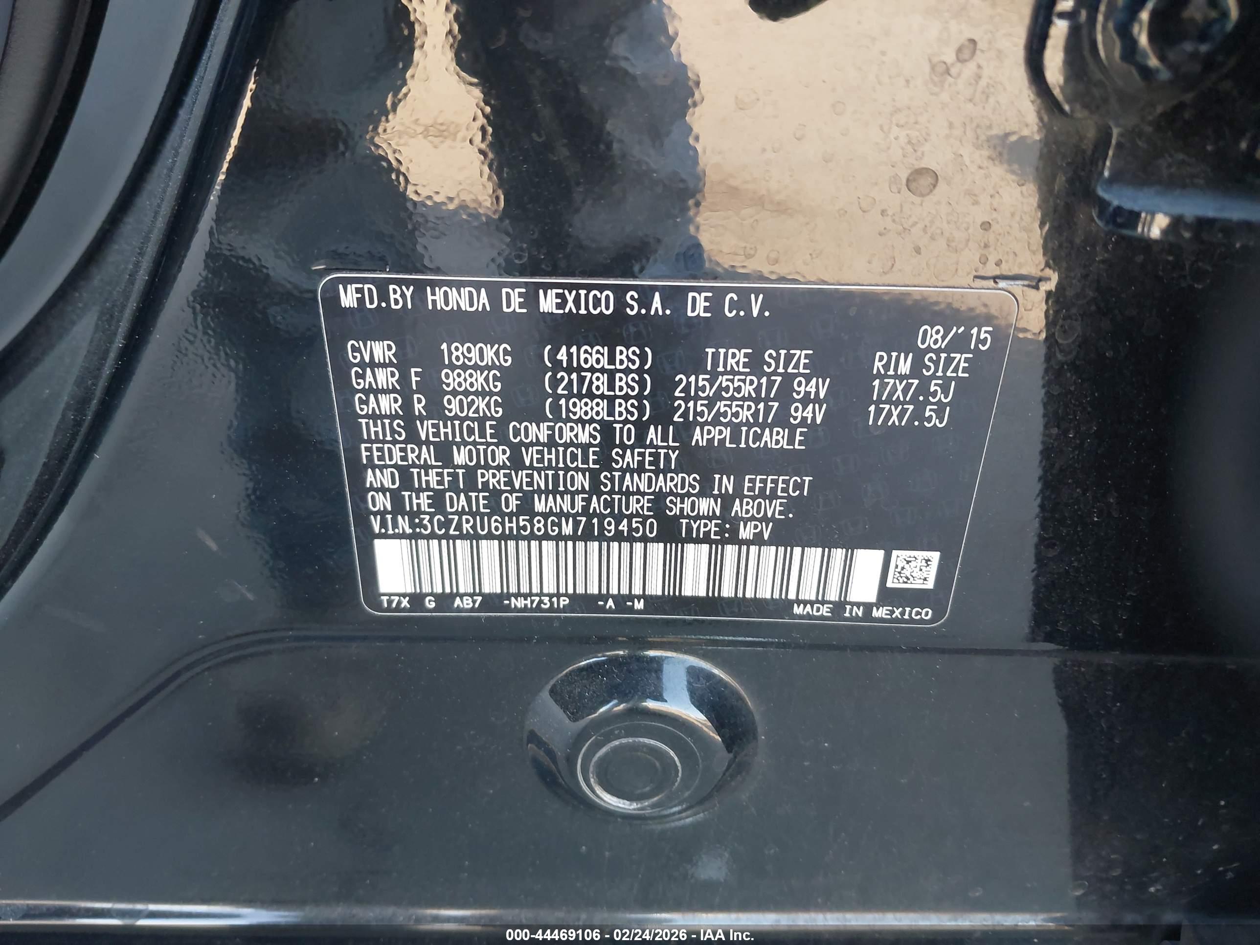 HONDA HR-V image 9