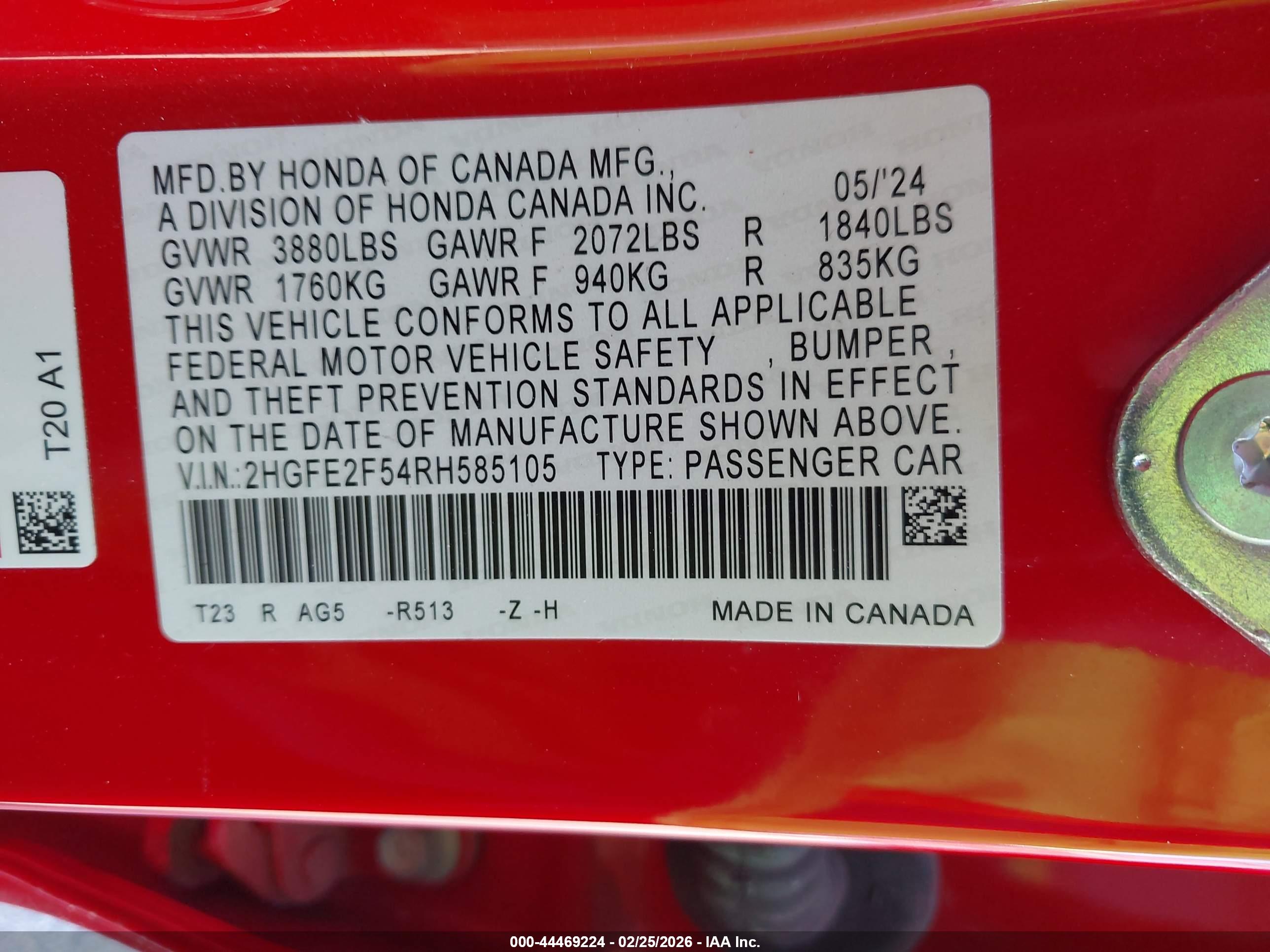 HONDA CIVIC image 9