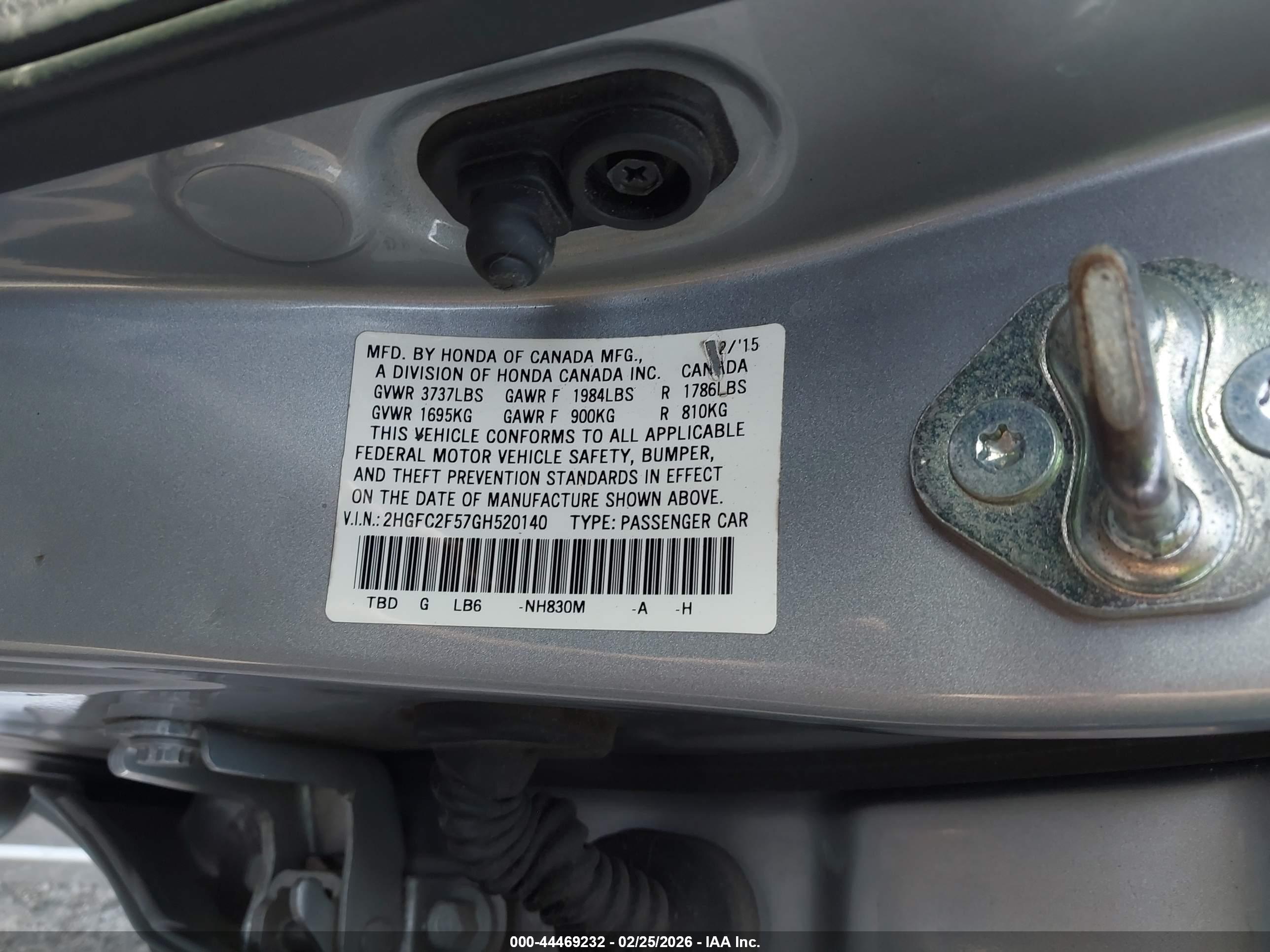 HONDA CIVIC image 9