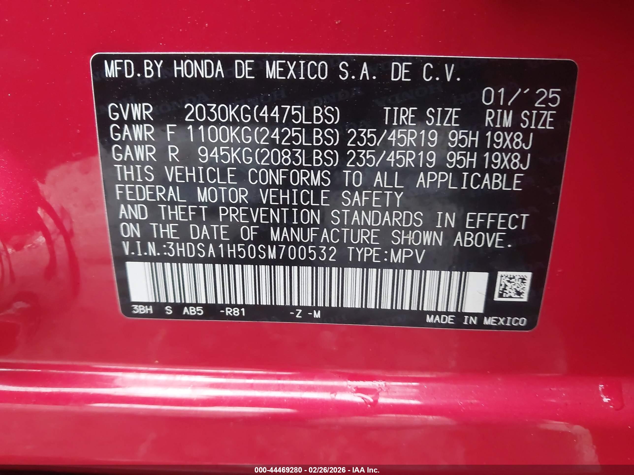 ACURA ADX image 9
