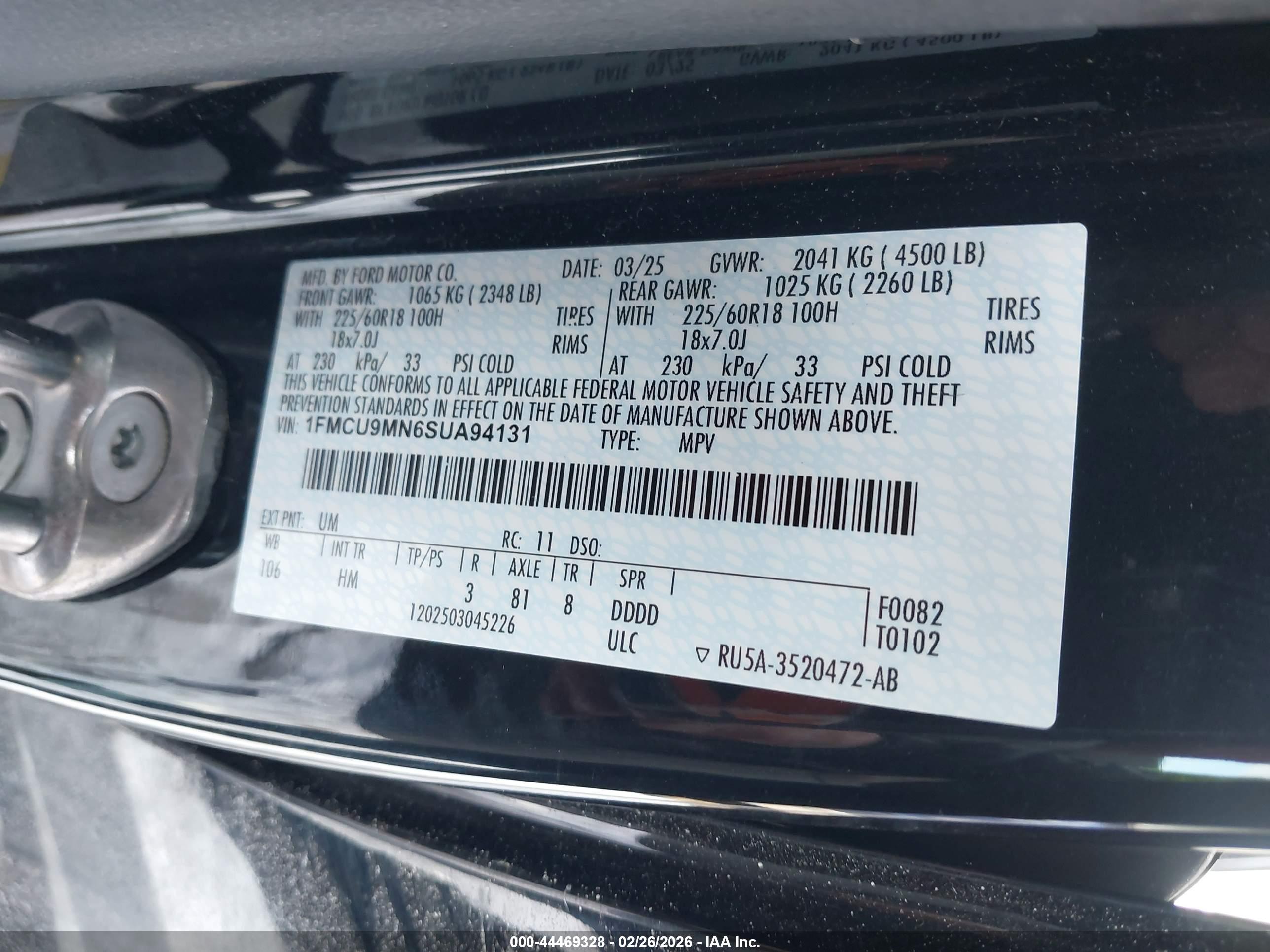 FORD ESCAPE image 9