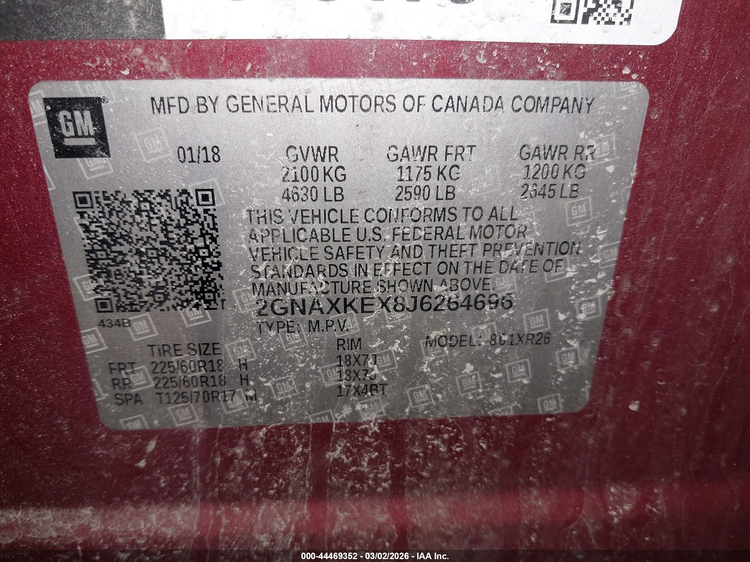 CHEVROLET EQUINOX image 9