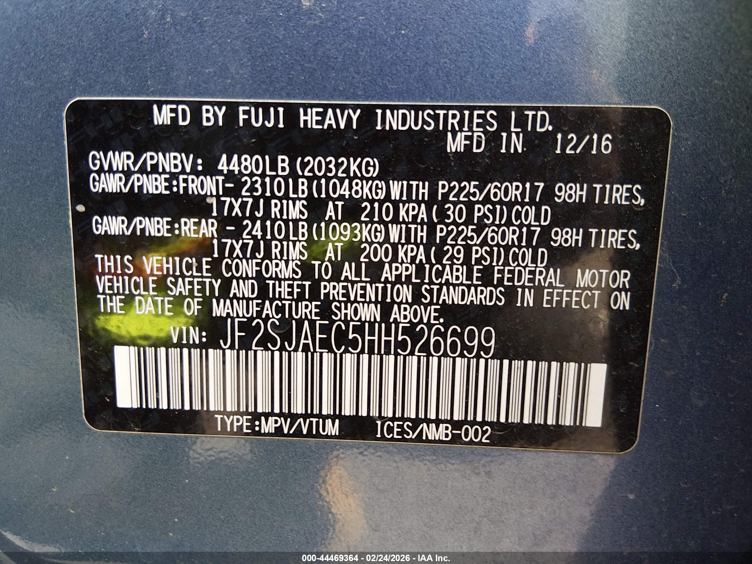 SUBARU FORESTER image 9