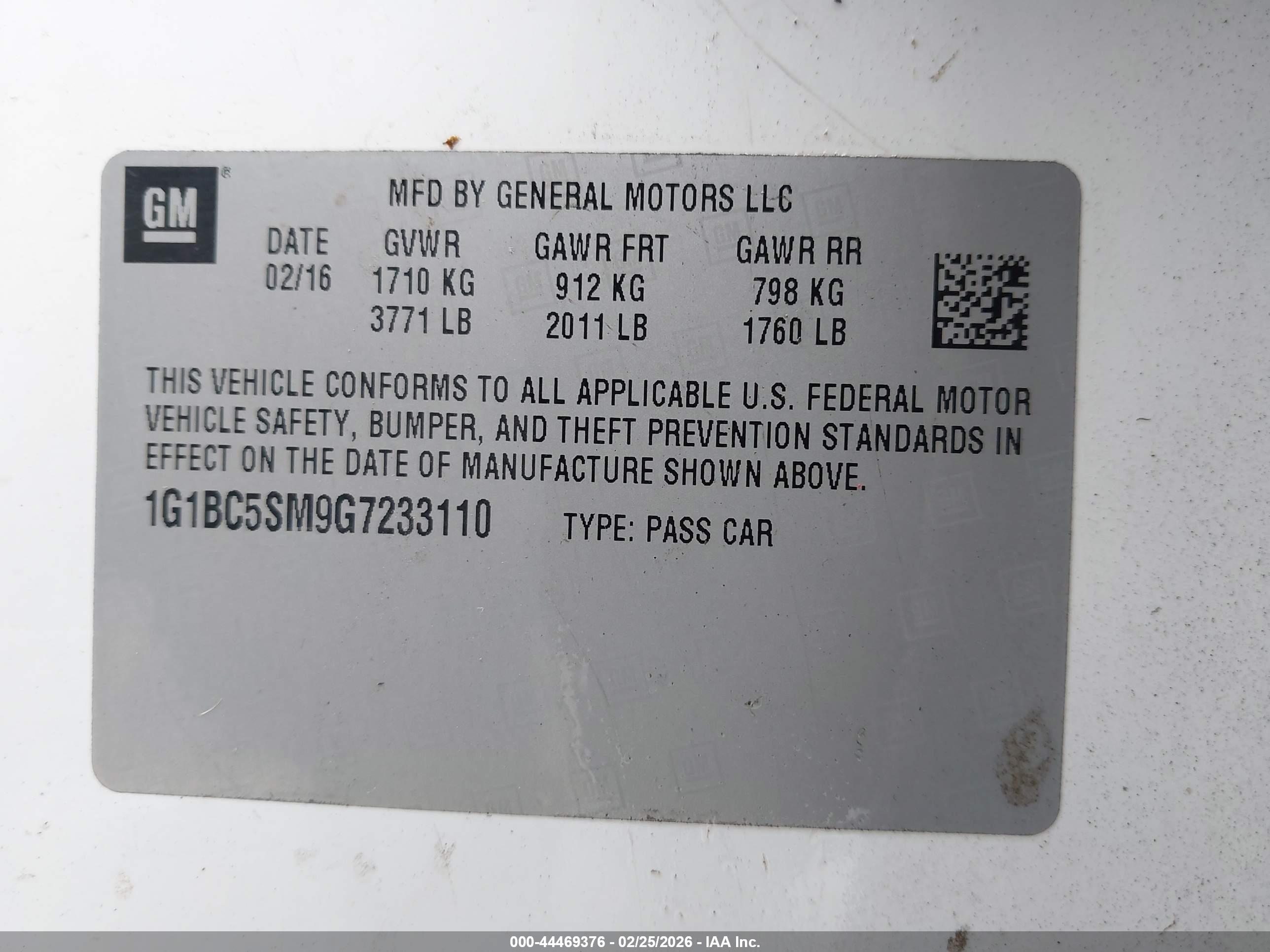 CHEVROLET CRUZE image 9