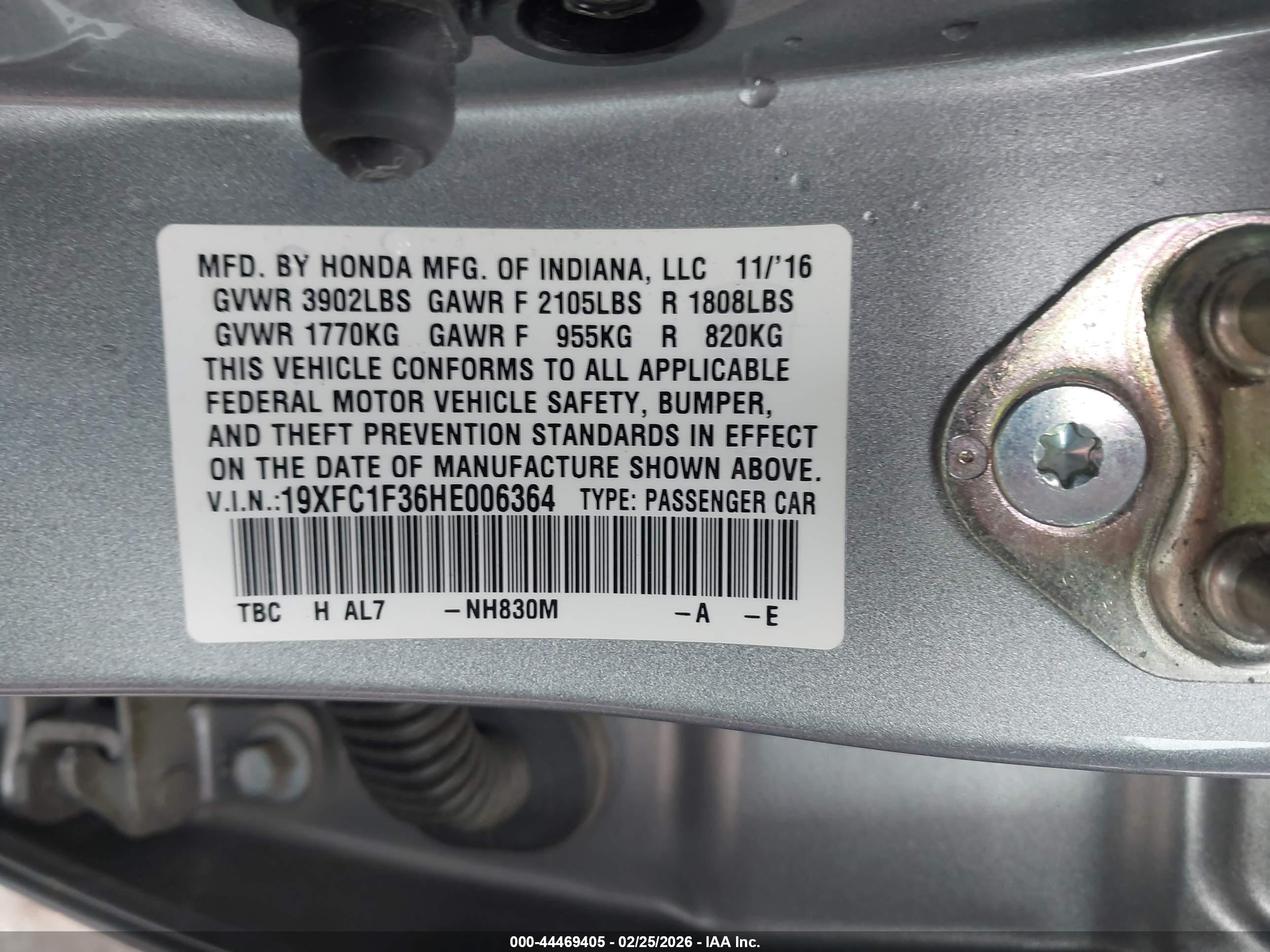 HONDA CIVIC image 9