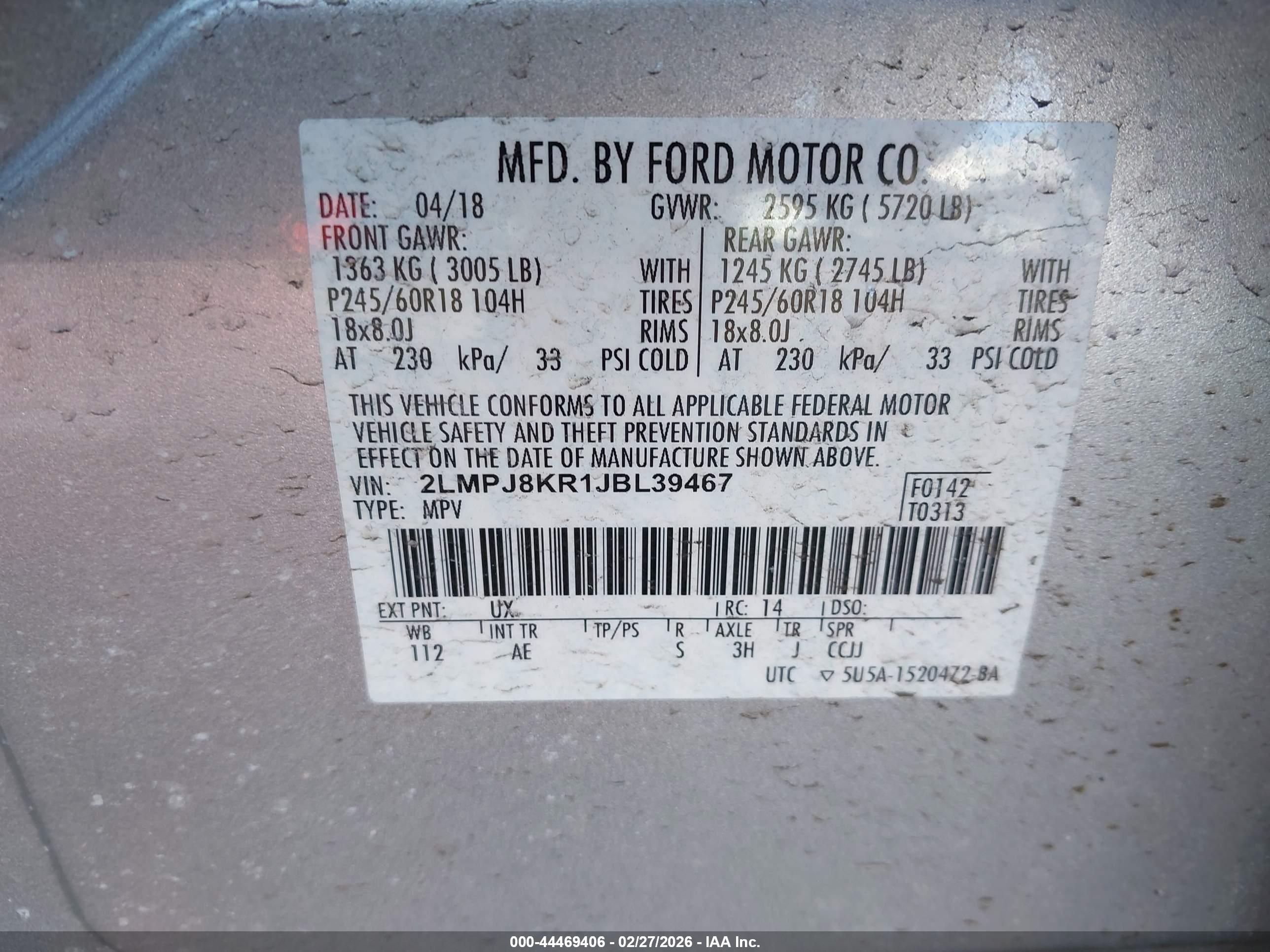 LINCOLN MKX image 9
