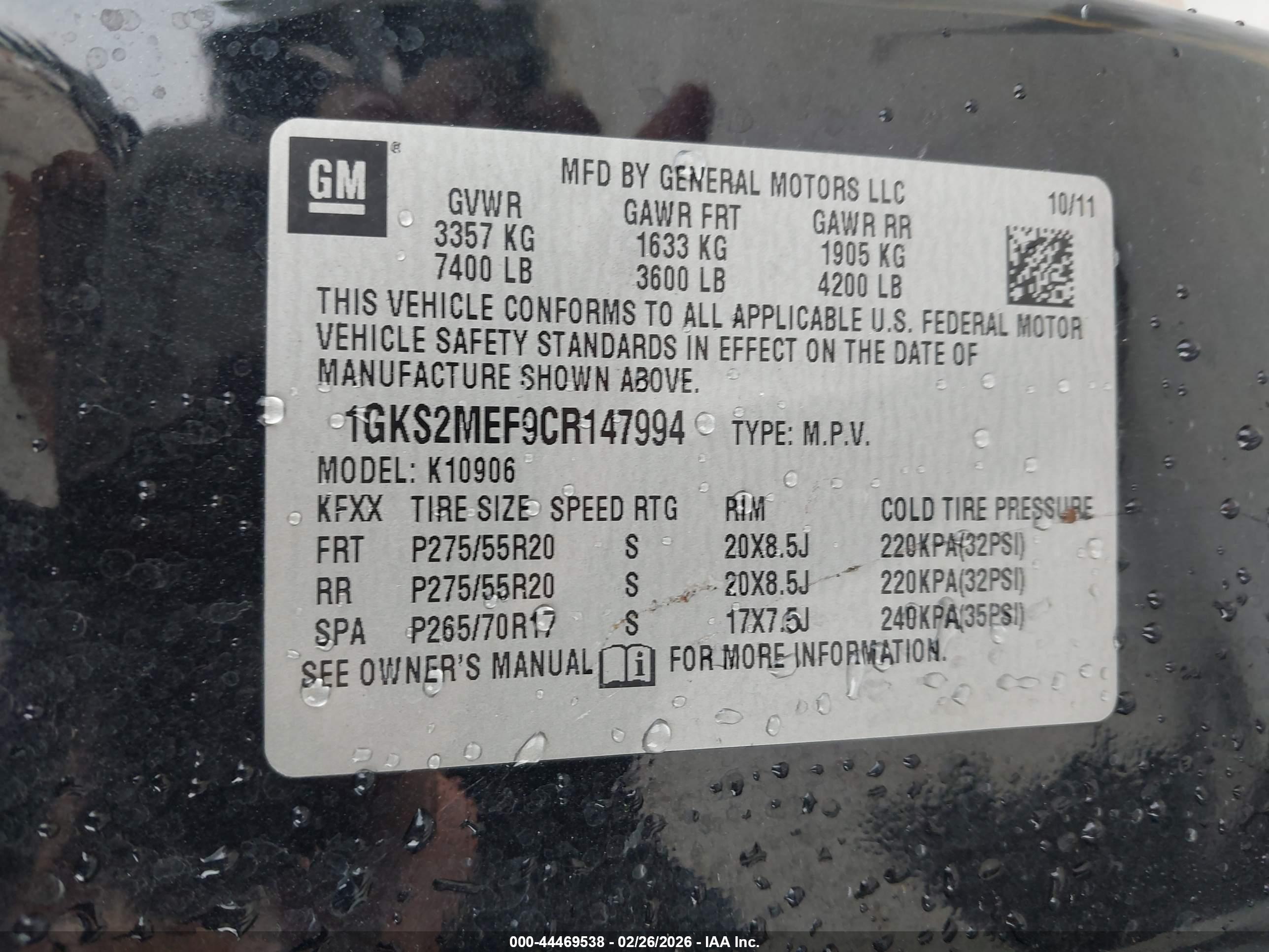 GMC YUKON image 9