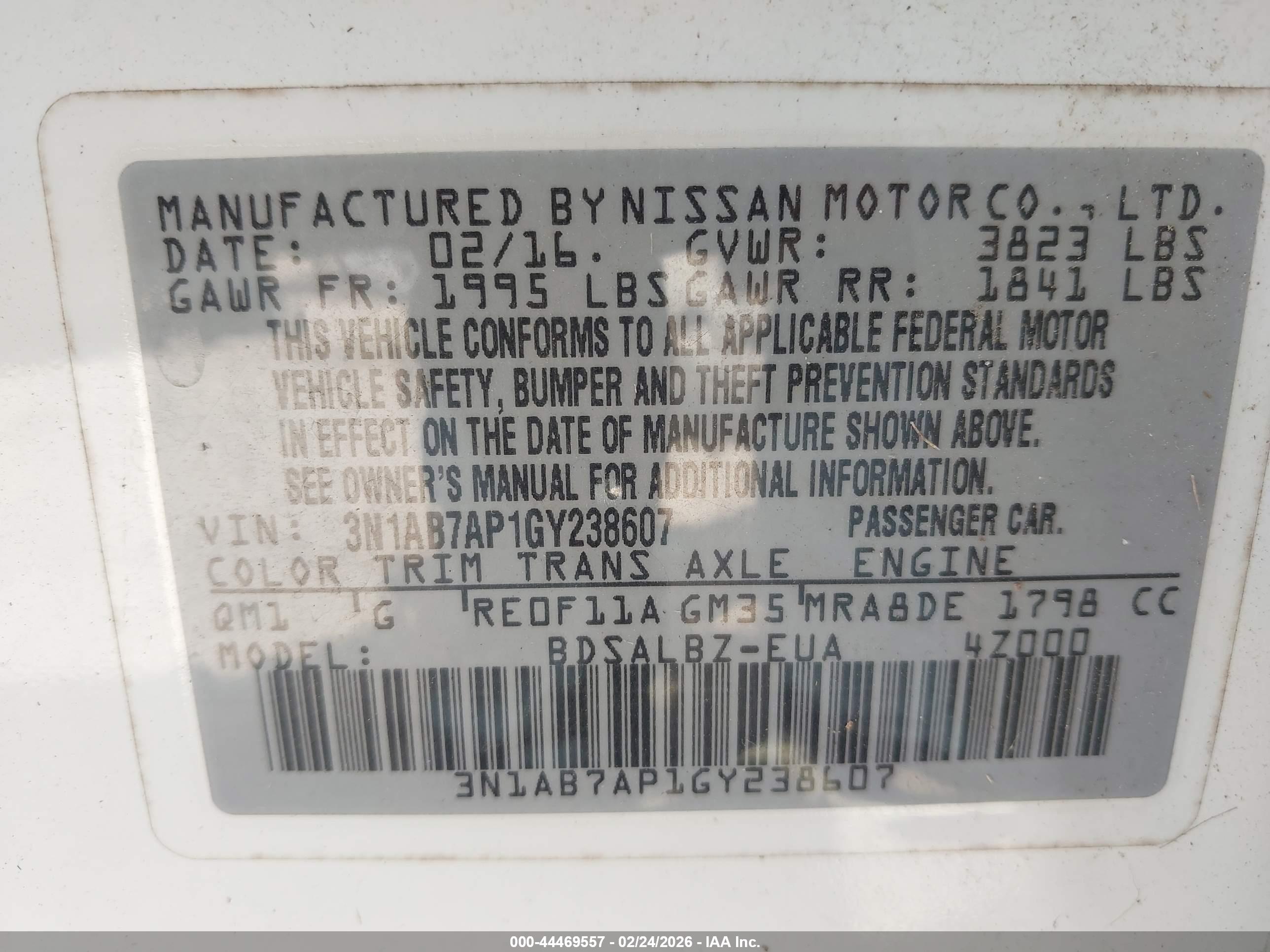 NISSAN SENTRA image 9
