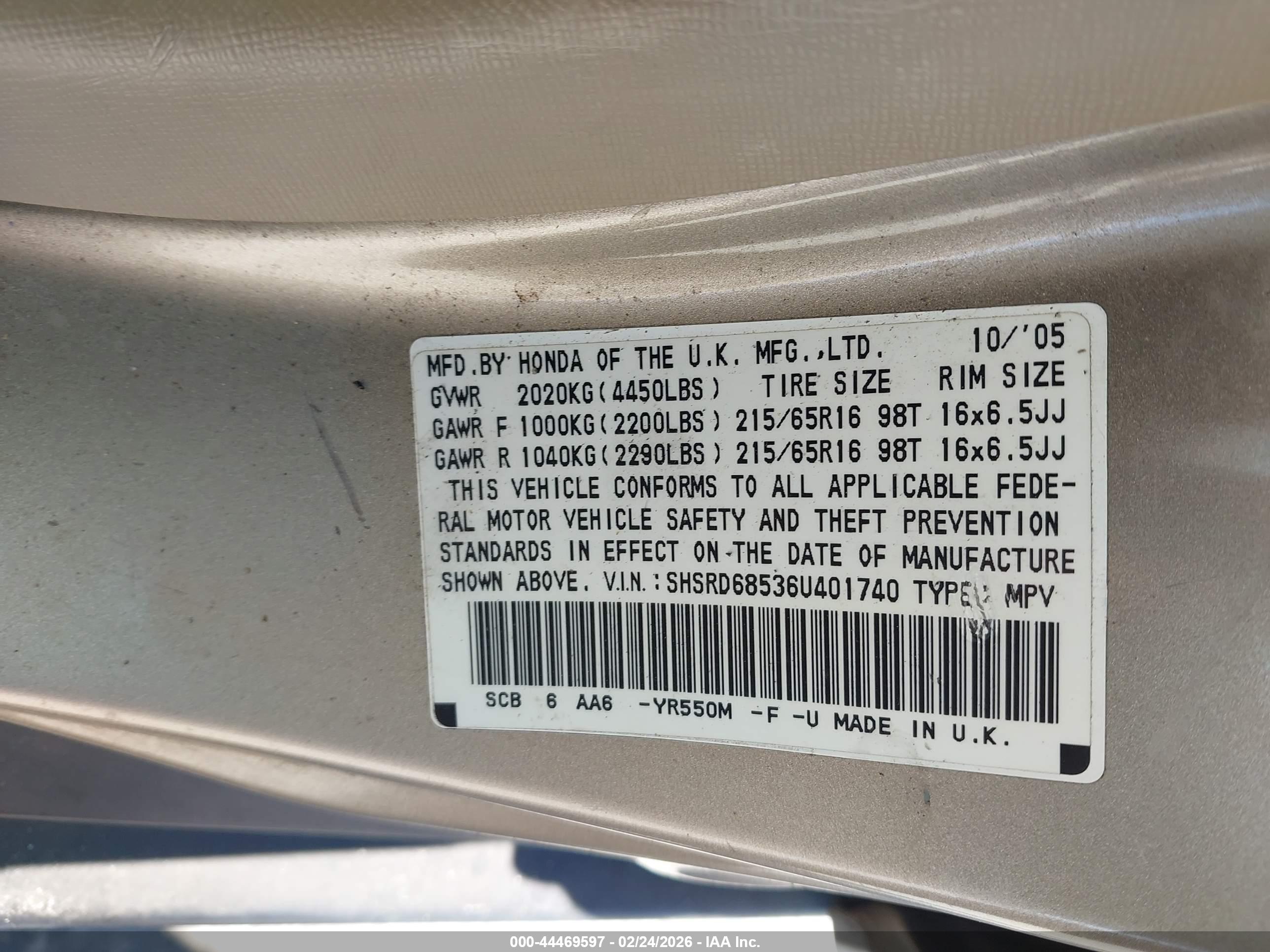 HONDA CR-V image 9