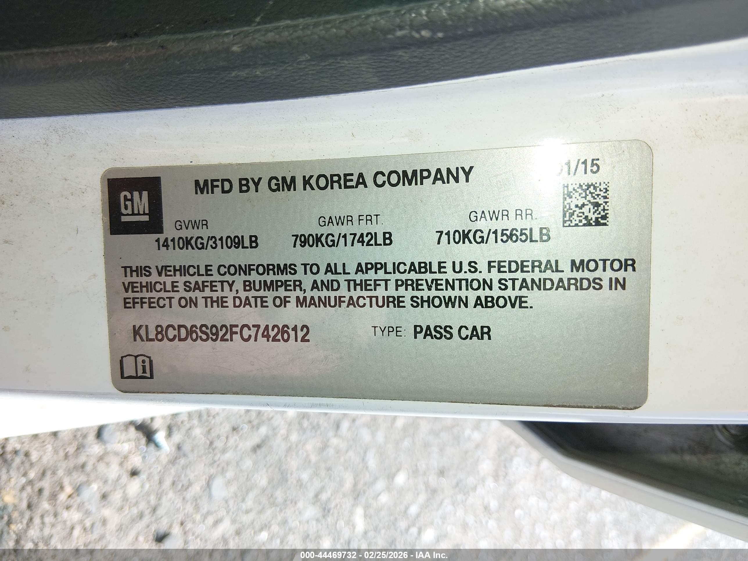CHEVROLET SPARK image 9