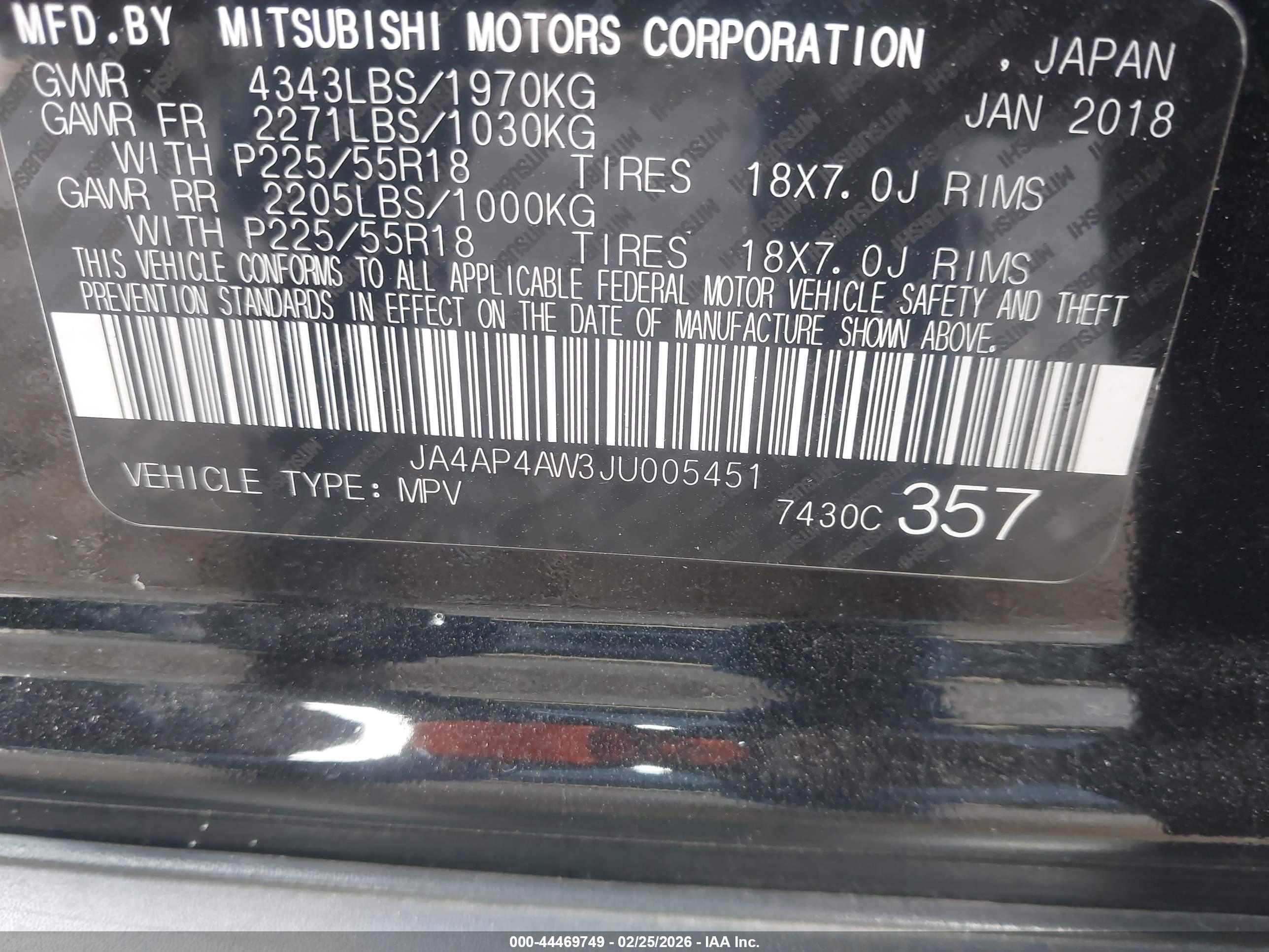 MITSUBISHI OUTLANDER image 9