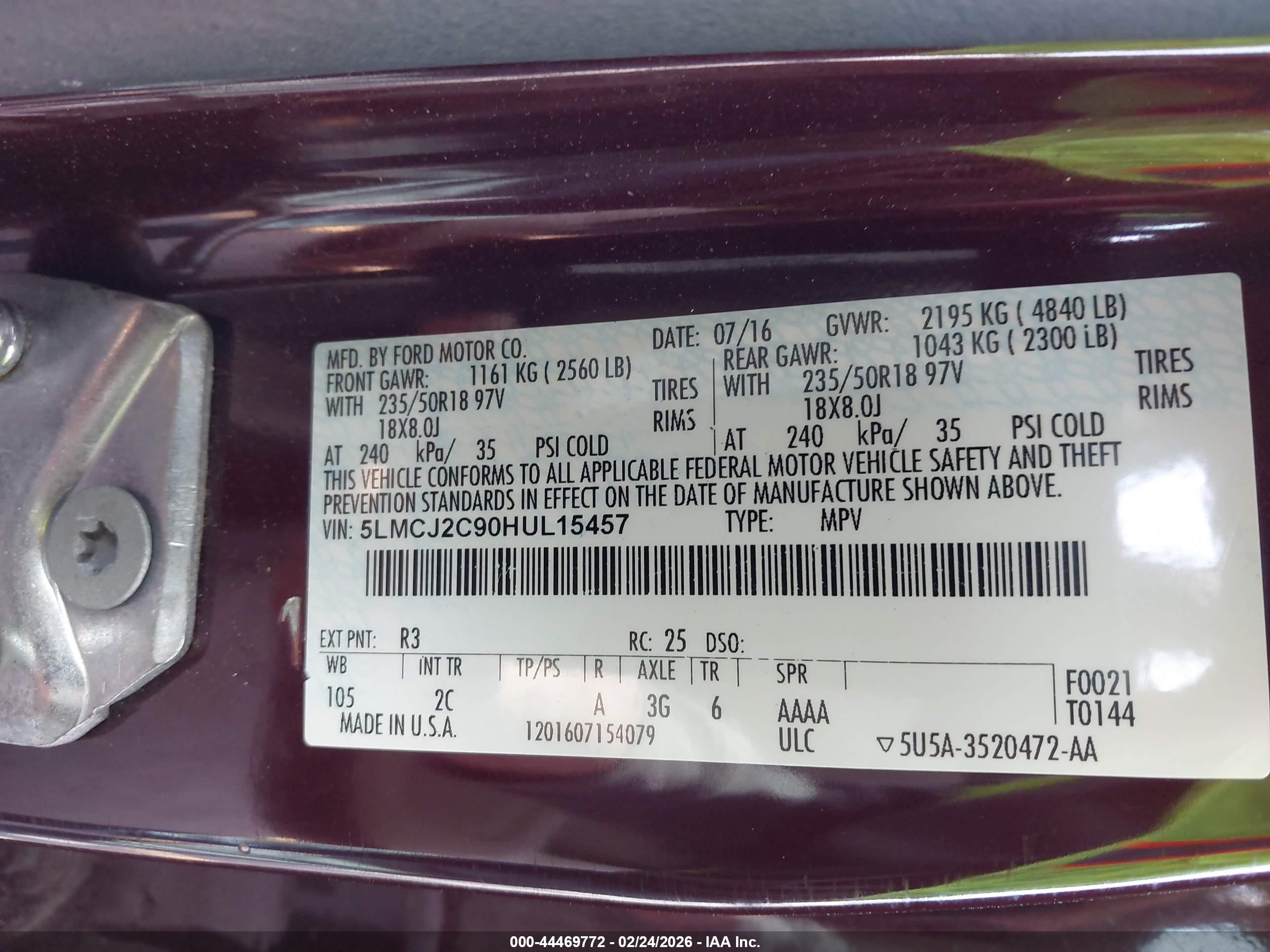 LINCOLN MKC image 9