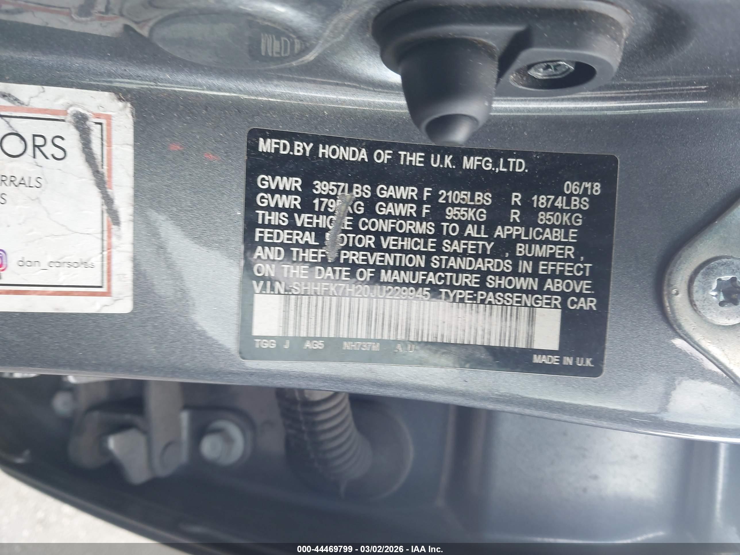 HONDA CIVIC image 9
